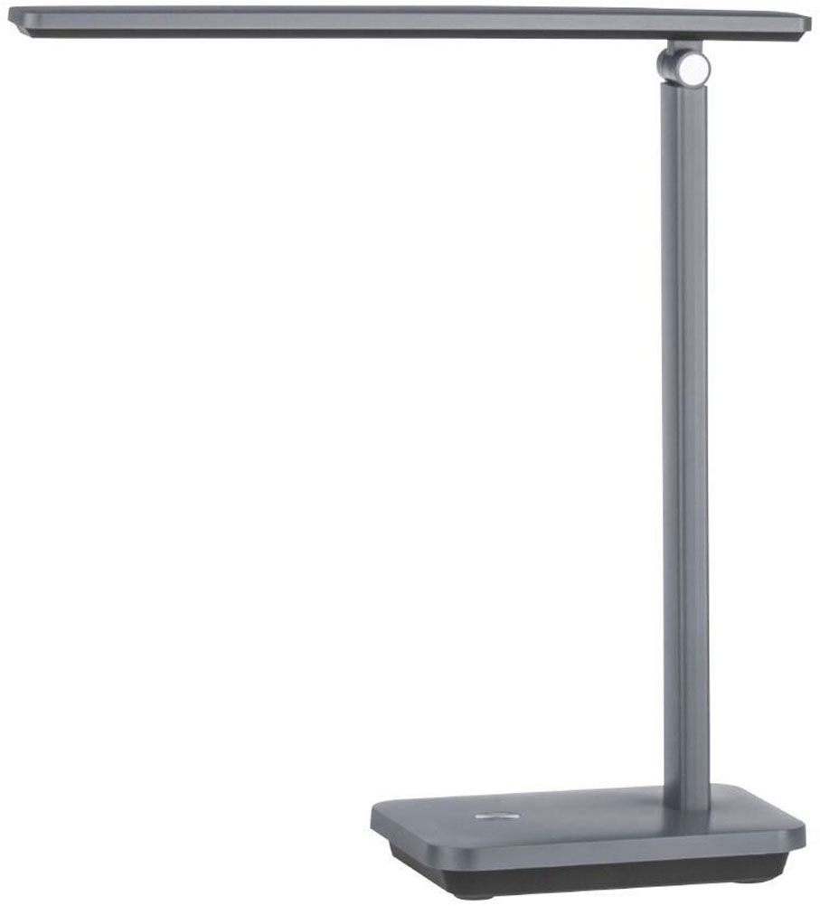 EGLO Tischleuchte »INIESTA LED Tischlampe, Touchsensor, dimmbar, USB«, 1 flammig, Leuchtmittel LED-Modul | LED fest integriert, Leselampe, Schreibtischlampe, 3-step CCT, Kopf verstellbar, 33x35x35cm