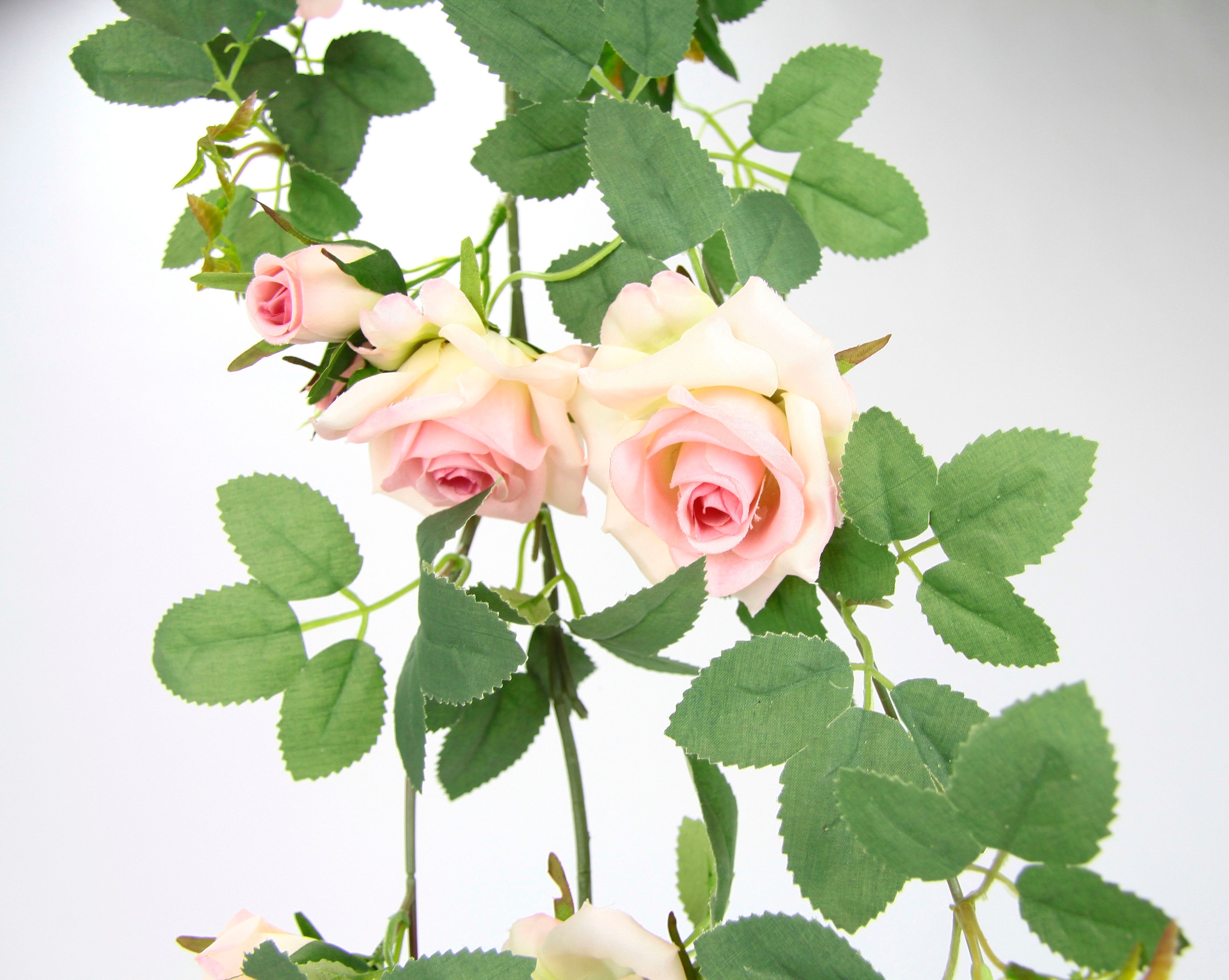 I.GE.A. Rosengirlande Künstlich Kunstblumen hängend BAUR Weihnachten Hochzeit Kunstblume | kaufen »Rosenranke«,