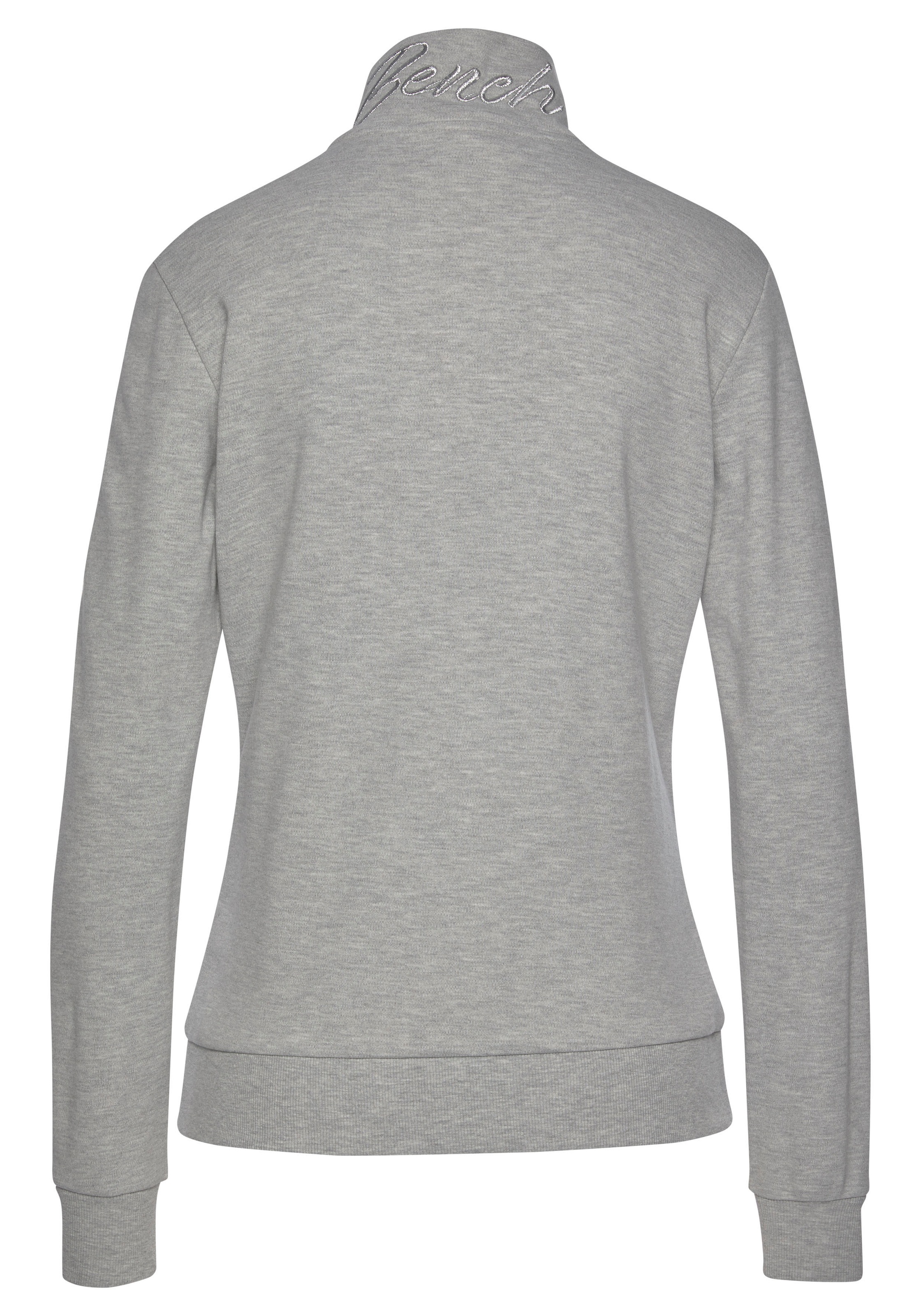Bench. Loungewear Sweatjacke Hellgrau 32/34 3