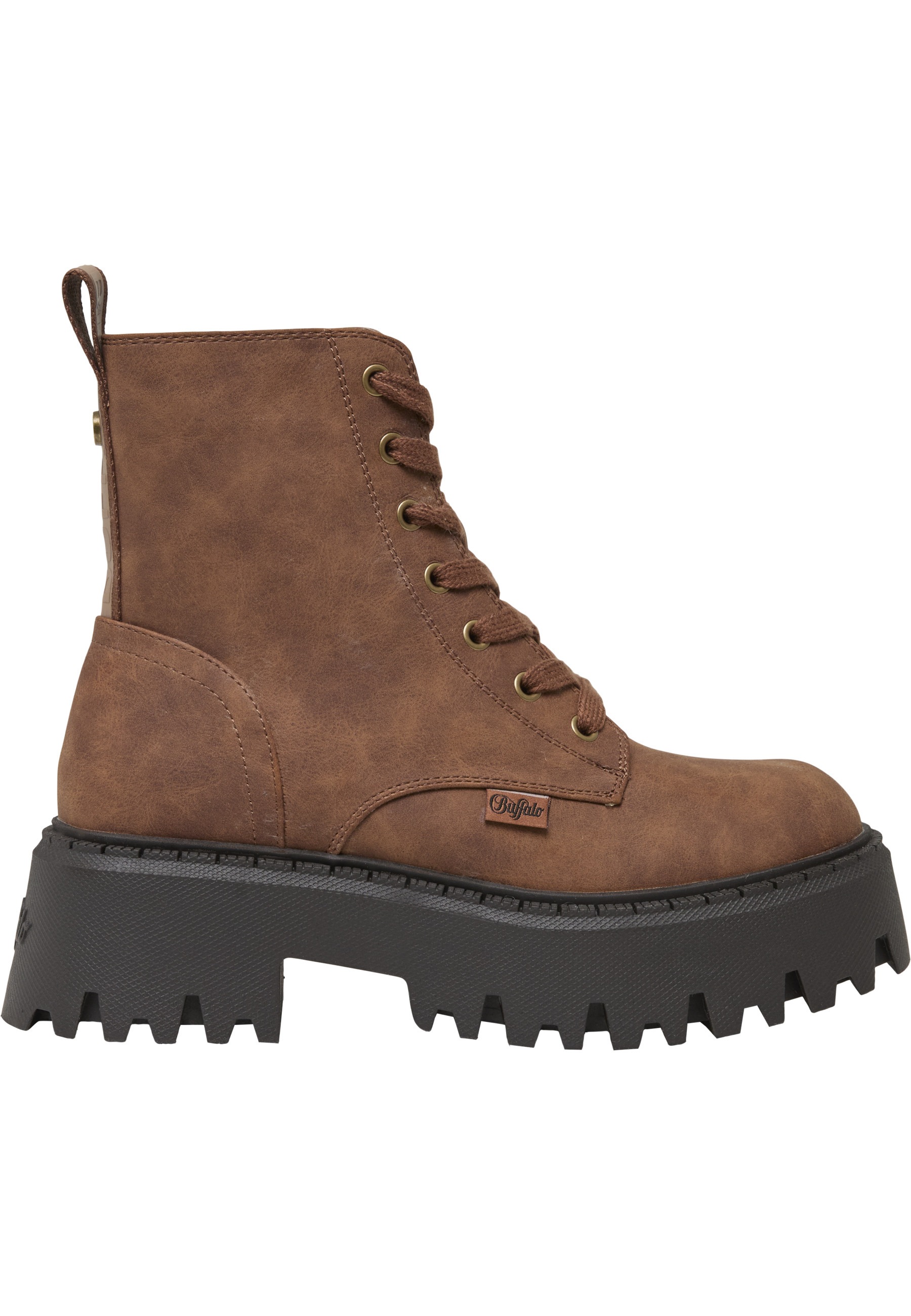 Buffalo Stiefel »Buffalo ASPEN LACE UP WARM - VEGAN NUBUCK«