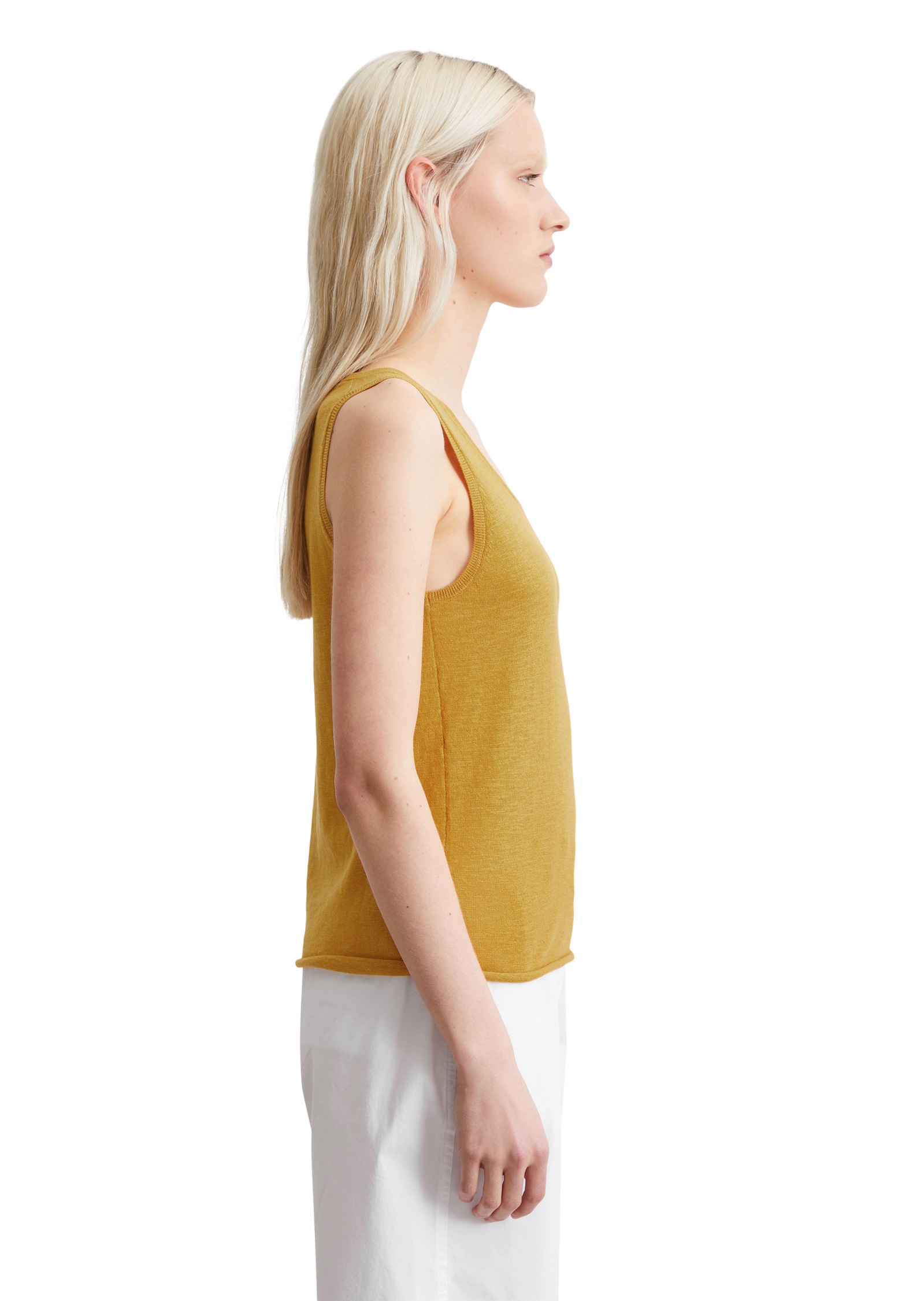 Marc O'Polo Strickpullover »aus Organic Cotton-Leinen-Mix«