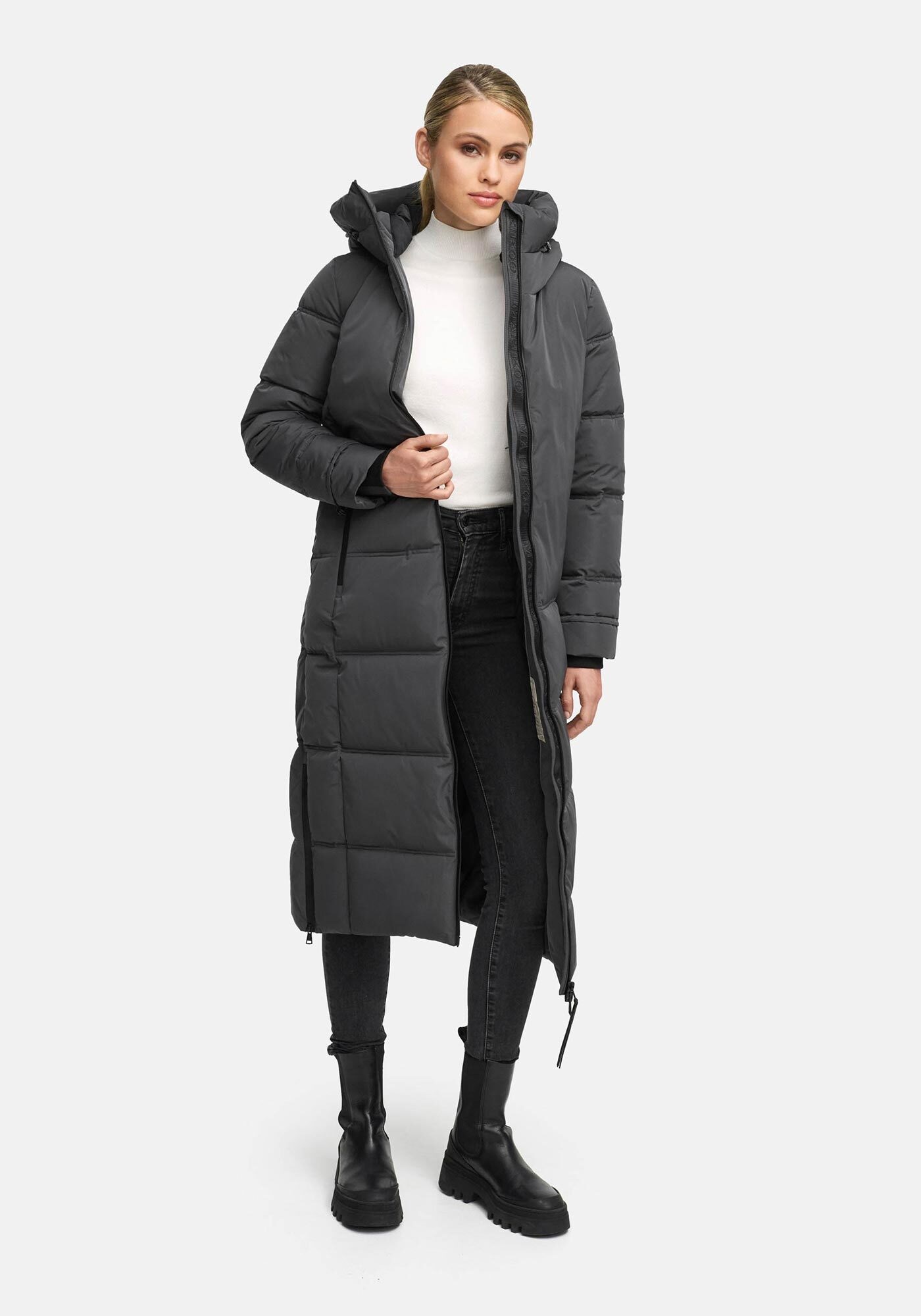 Marikoo Winterjacke "Honiaa" mit Belüftungsöffnungen am Jackensaum günstig online kaufen