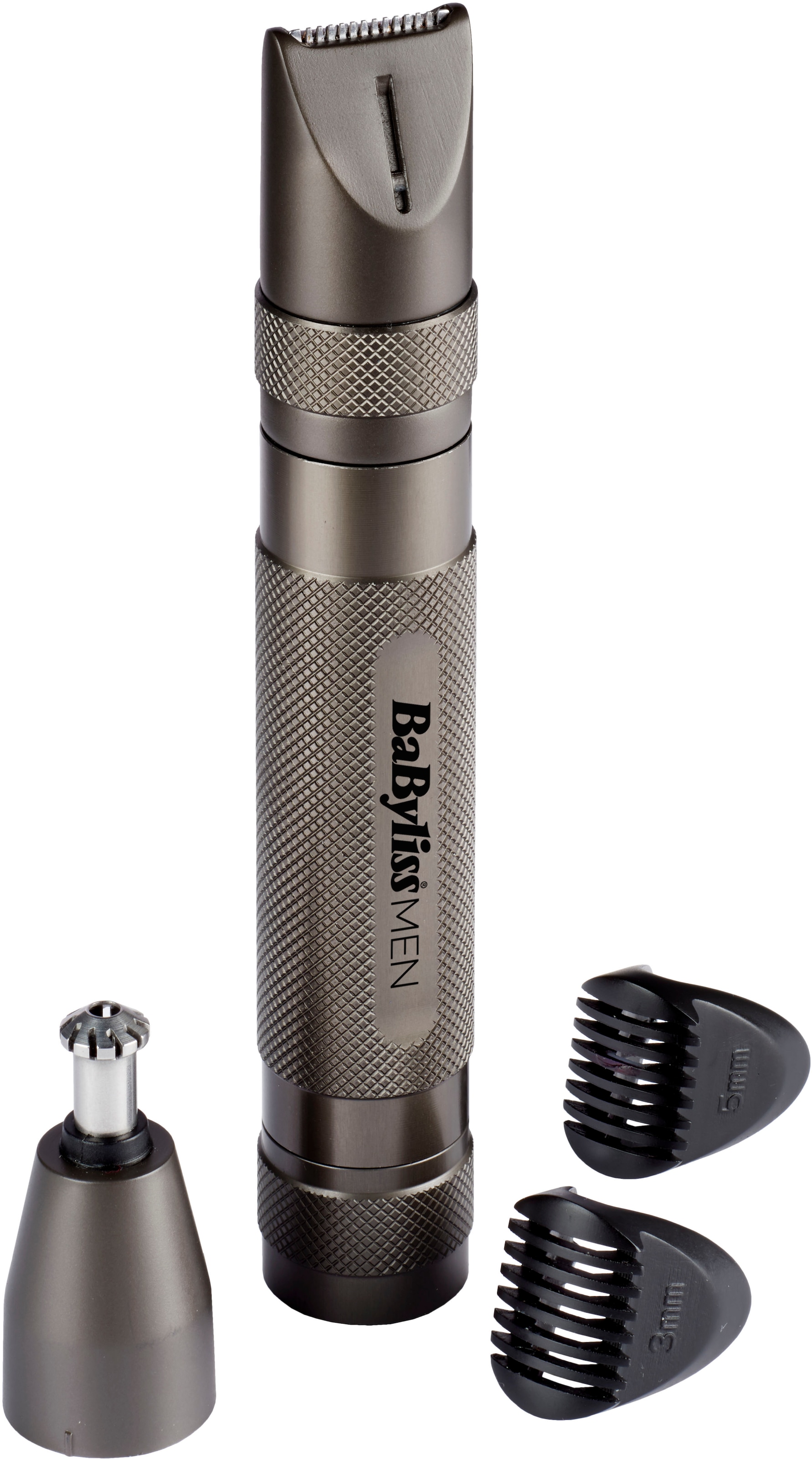 BaByliss Nasen- und Ohrhaartrimmer »E110E Aufsätze, Nasen- Ohrenhaar | BAUR Diamond per Precision«, Raten MEN Augenbrauen, für 4 