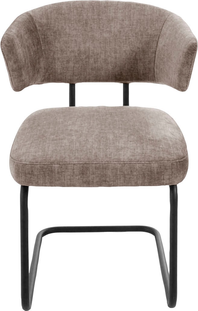 K+W Komfort & Wohnen Freischwinger "Mikkado Tube" () 1 Stk.abgerundeter Rüc günstig online kaufen