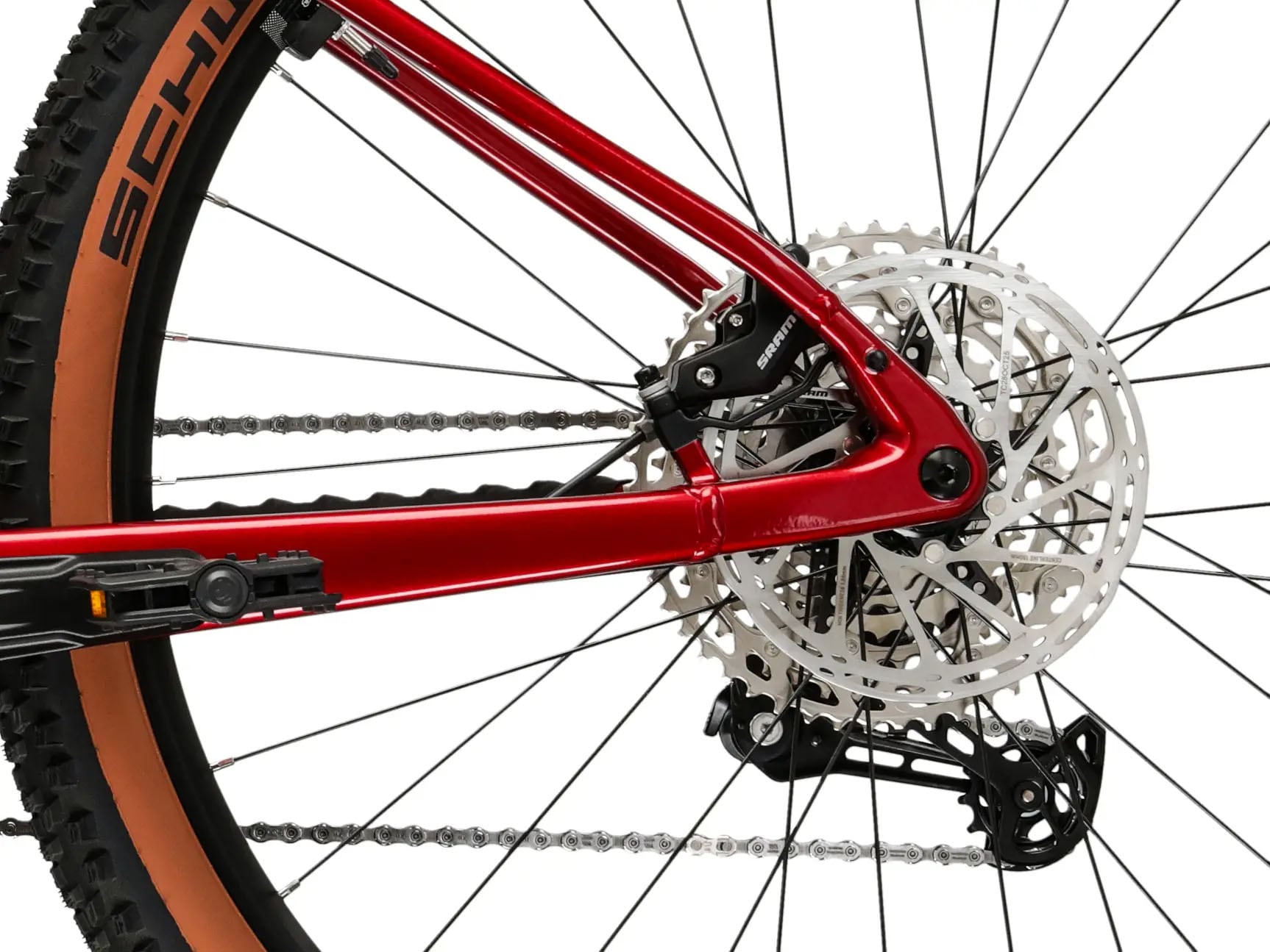 Kross »E-MTB Influx Hybrid 4.0 21,3Ah / 800 Wh 29 Zoll rot  12 Gänge 2026« 12 Gang Shimano DEORE M6100 Schaltwerk Kettenschaltung Mittelmotor 250 W