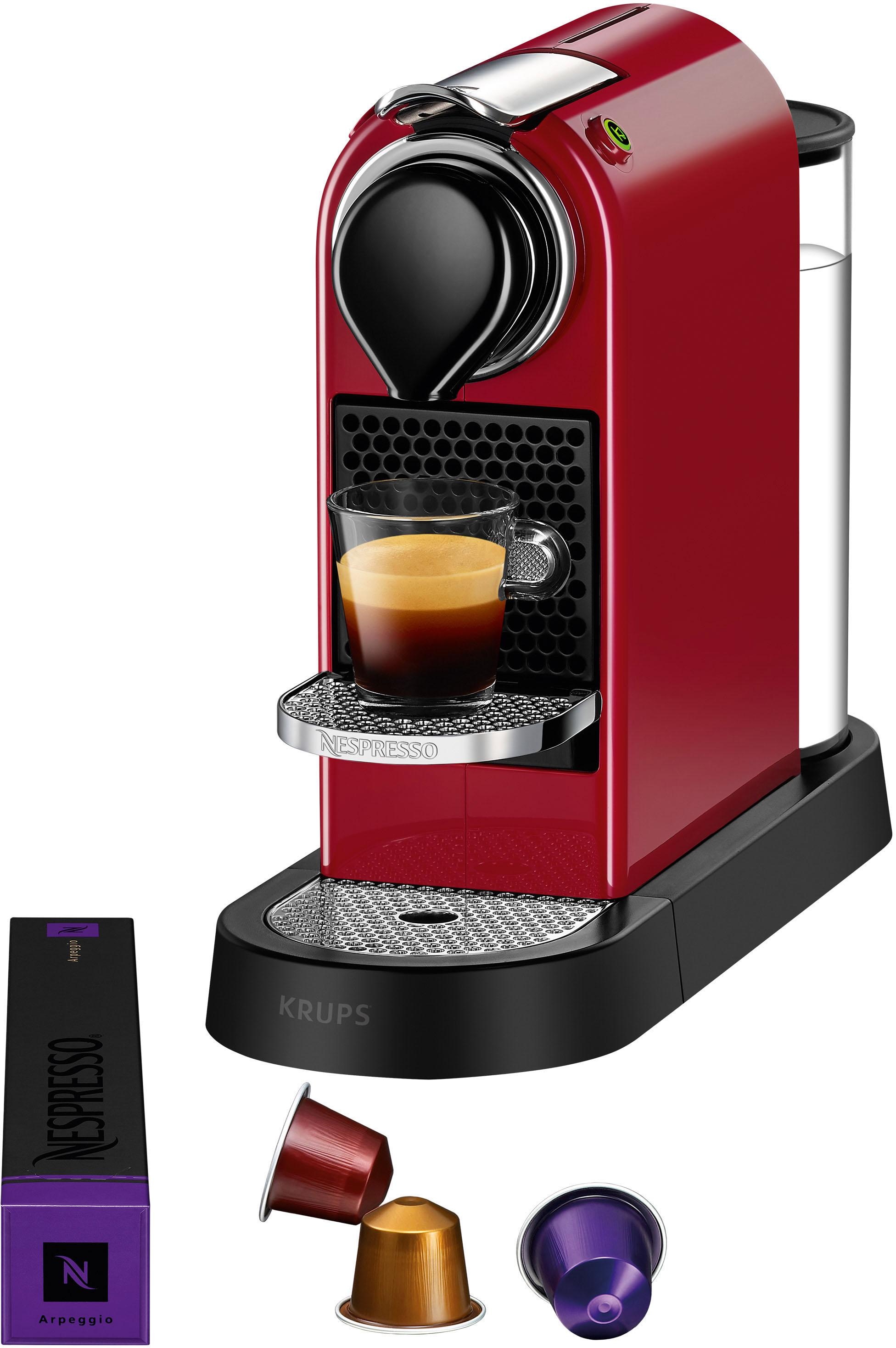 Nespresso Kapselmaschine »XN7415 New CitiZ von Krups«, Wassertank: 1 L, inkl. Willkommenspaket mit 7 Kapseln