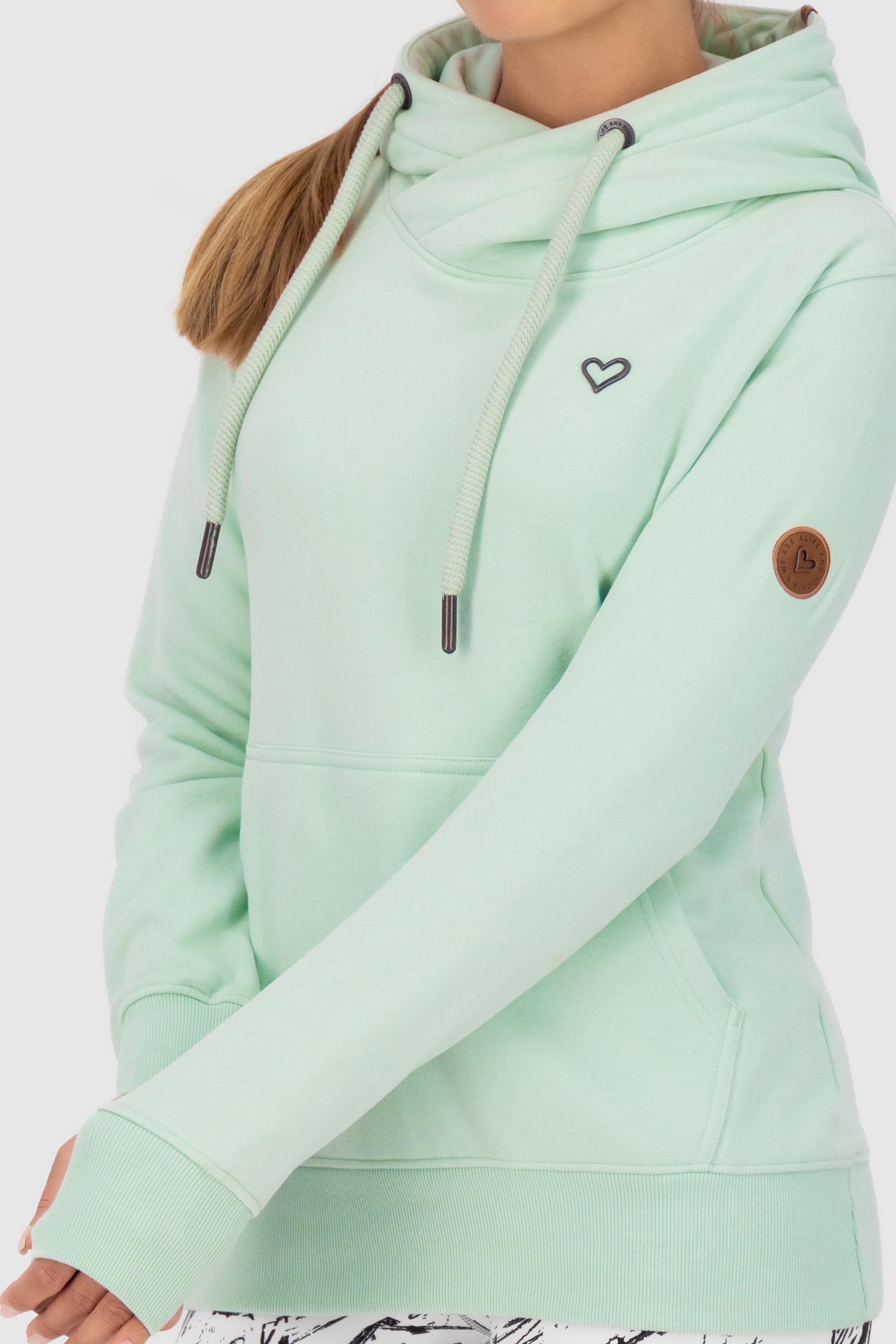 Thumbnail - Alife & Kickin Kapuzensweatshirt "Damen SarahAK A", Hoodie Kapuzenpullover, Sweatshirt mit Kapuze und Kängurutasche