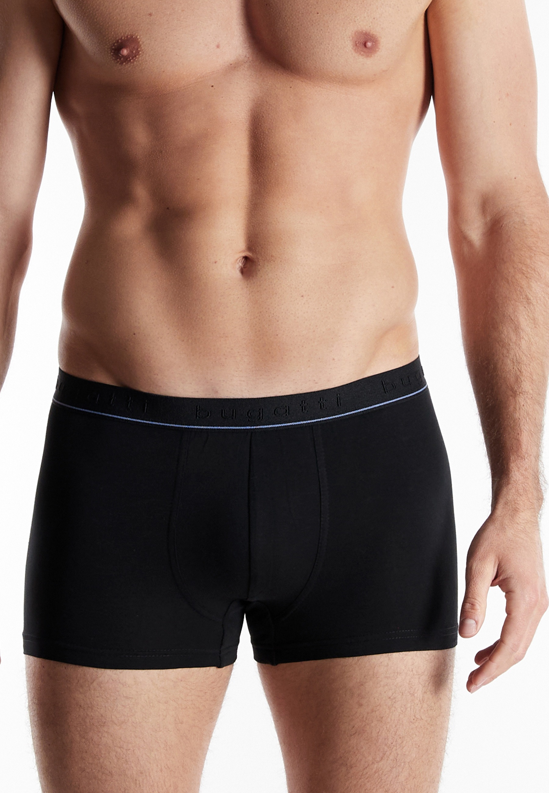 bugatti Boxer "Rom", weich, basic, eng, atmungsaktiv, breiter Bund, Baumwol günstig online kaufen