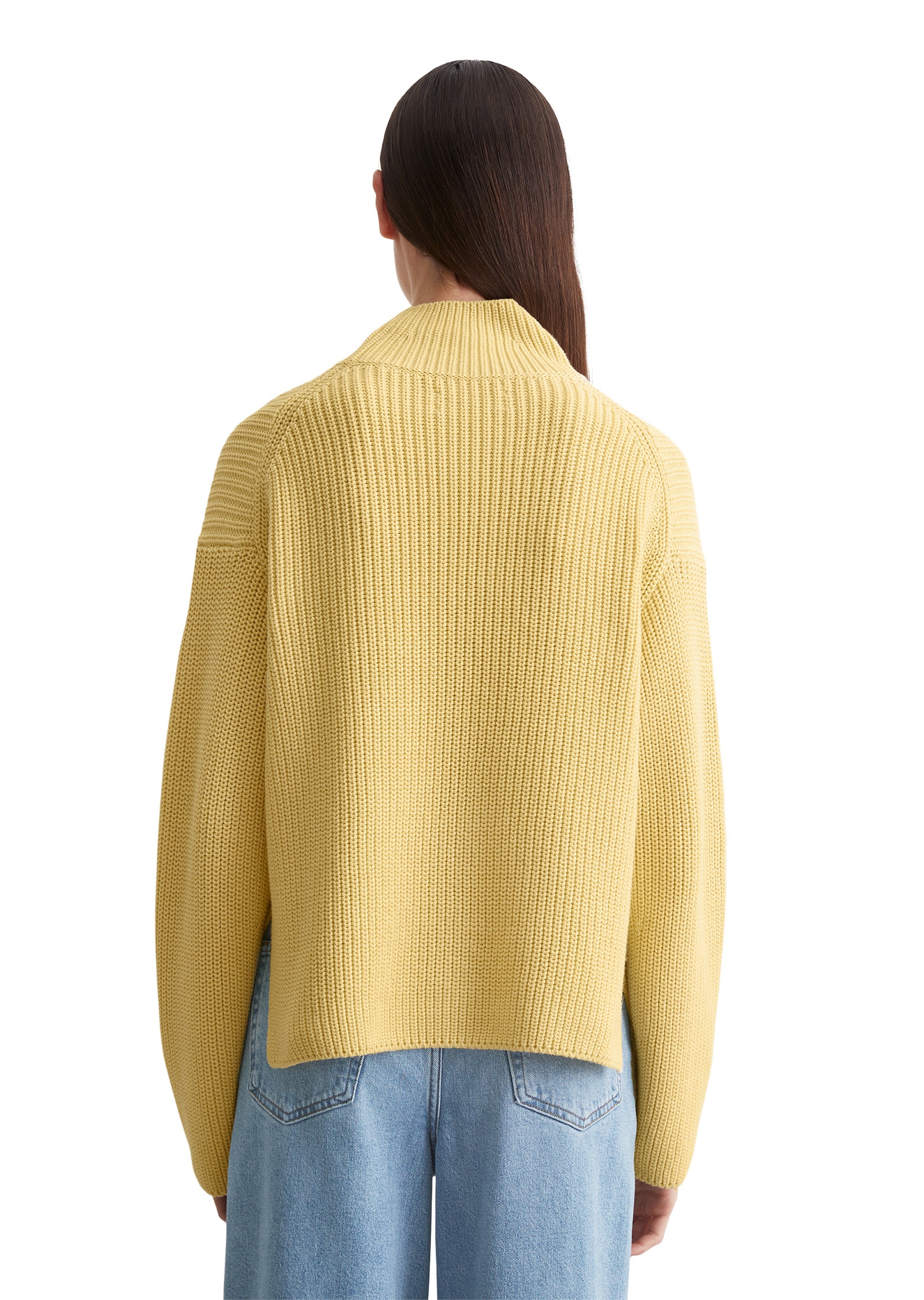 Marc O'Polo Strickpullover »aus Heavy Weight Cotton«