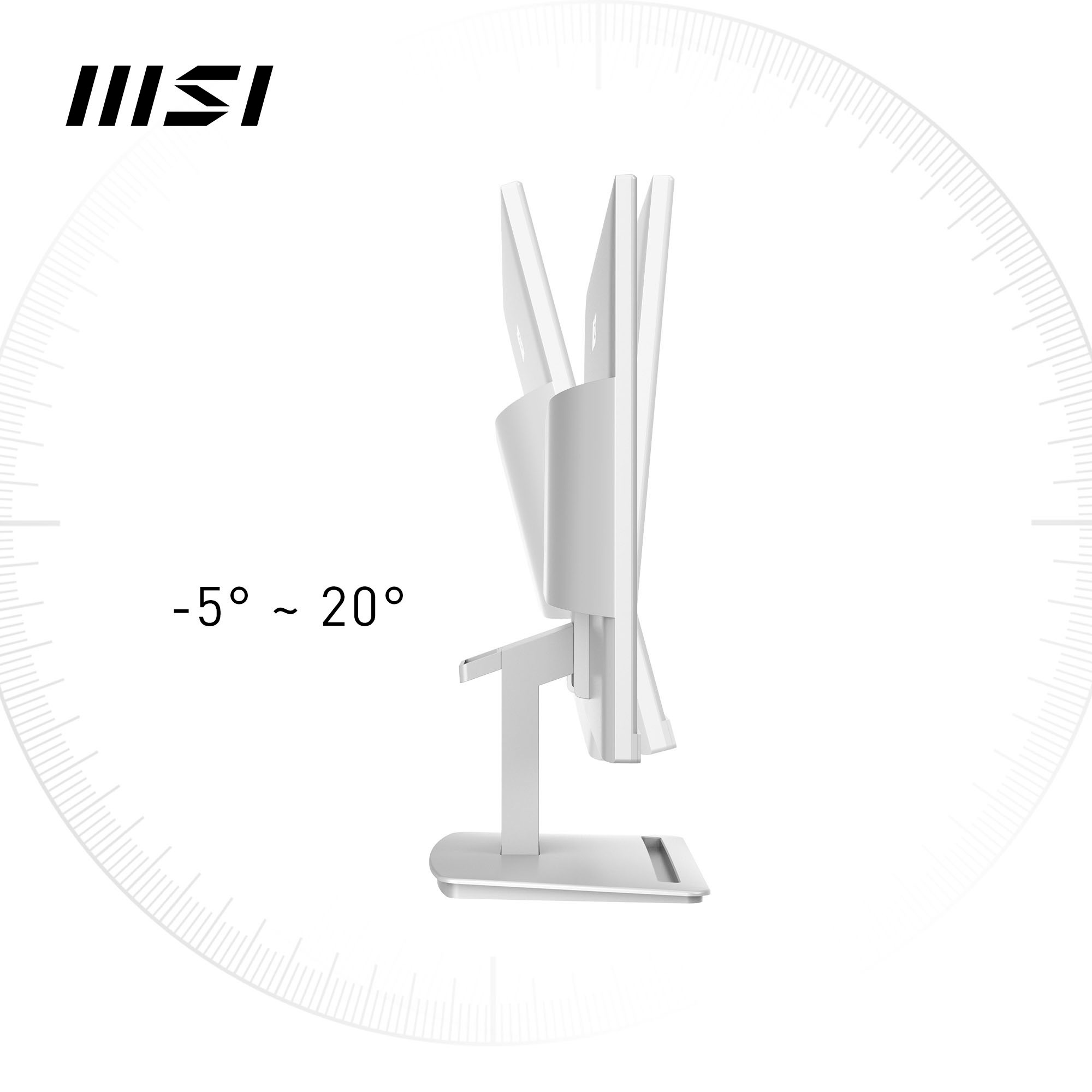 MSI LED-Monitor »PRO MP2412W« 60 cm/24 ″  1920 x 1080 px Full HD 1 Reaktionszeit 100 Hz