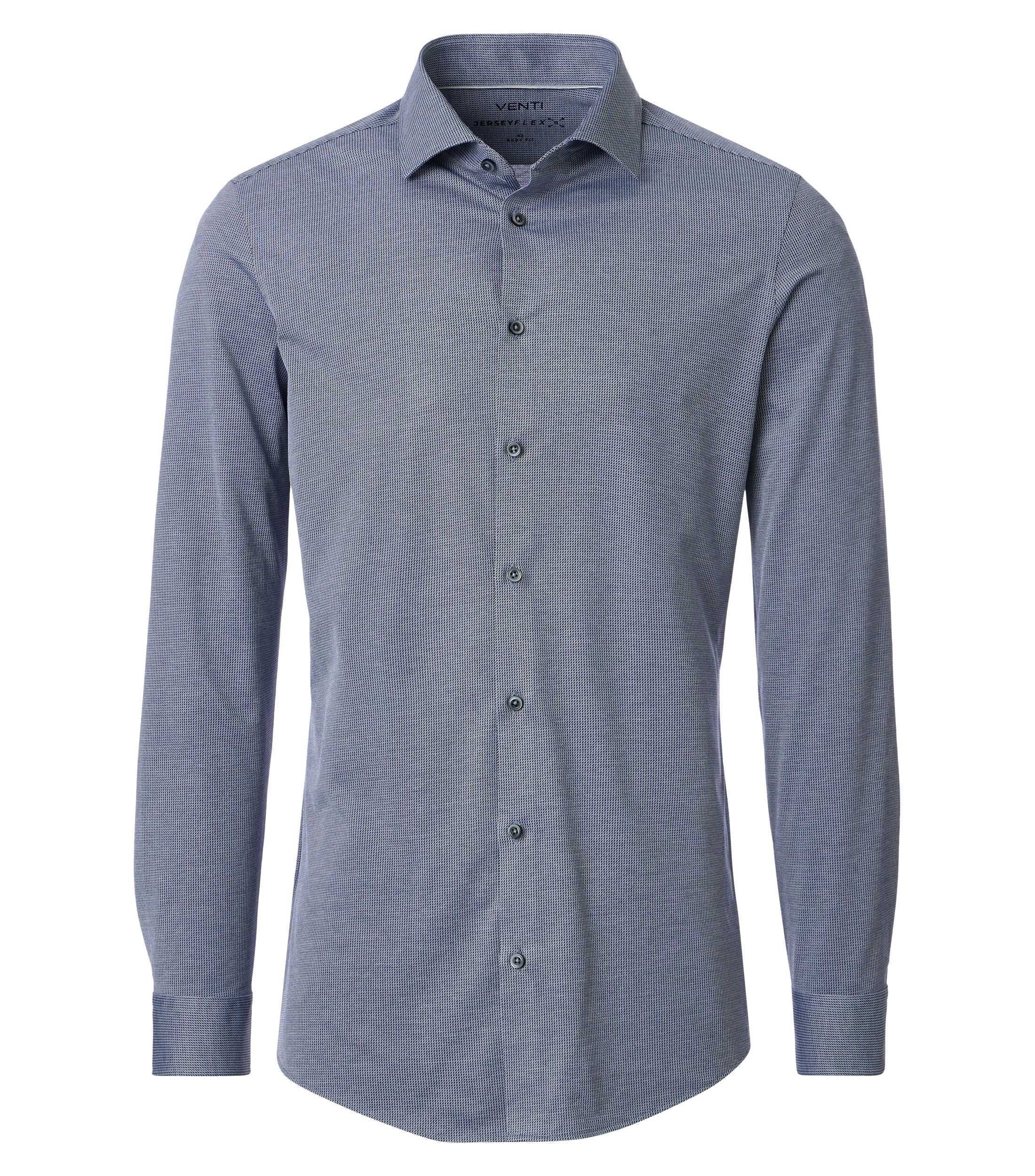 VENTI Businesshemd "VENTI Businesshemd Jerseyflex uni" günstig online kaufen
