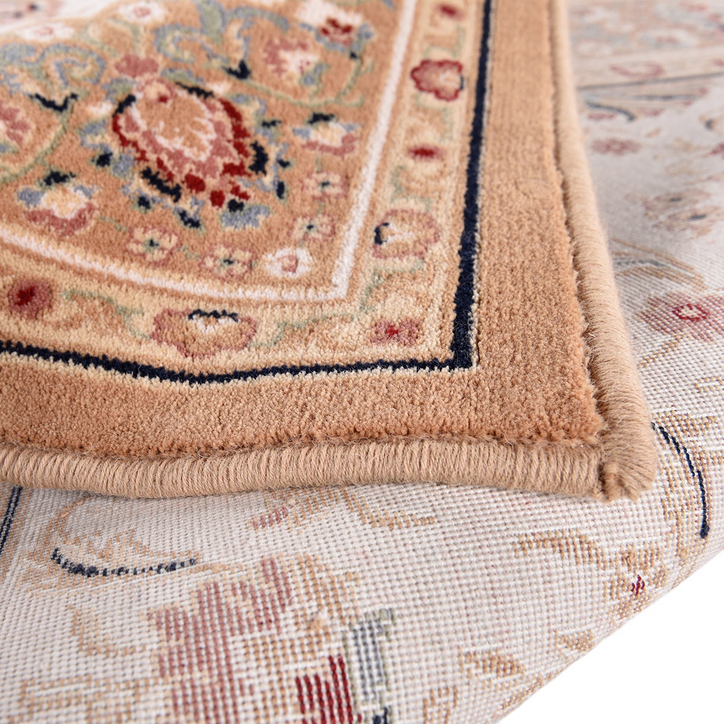 THEKO Wollteppich »Dolna - 808« rechteckig 10 mm Höhe Kurzflor, reine Wolle, Orient-Optik