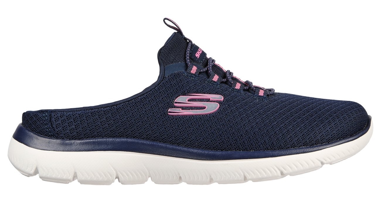 Skechers Sabot »SUMMITS SWIFT STEP«, Sommerschuh, Schlappen, Schlupfschuh in veganer Verarbeitung