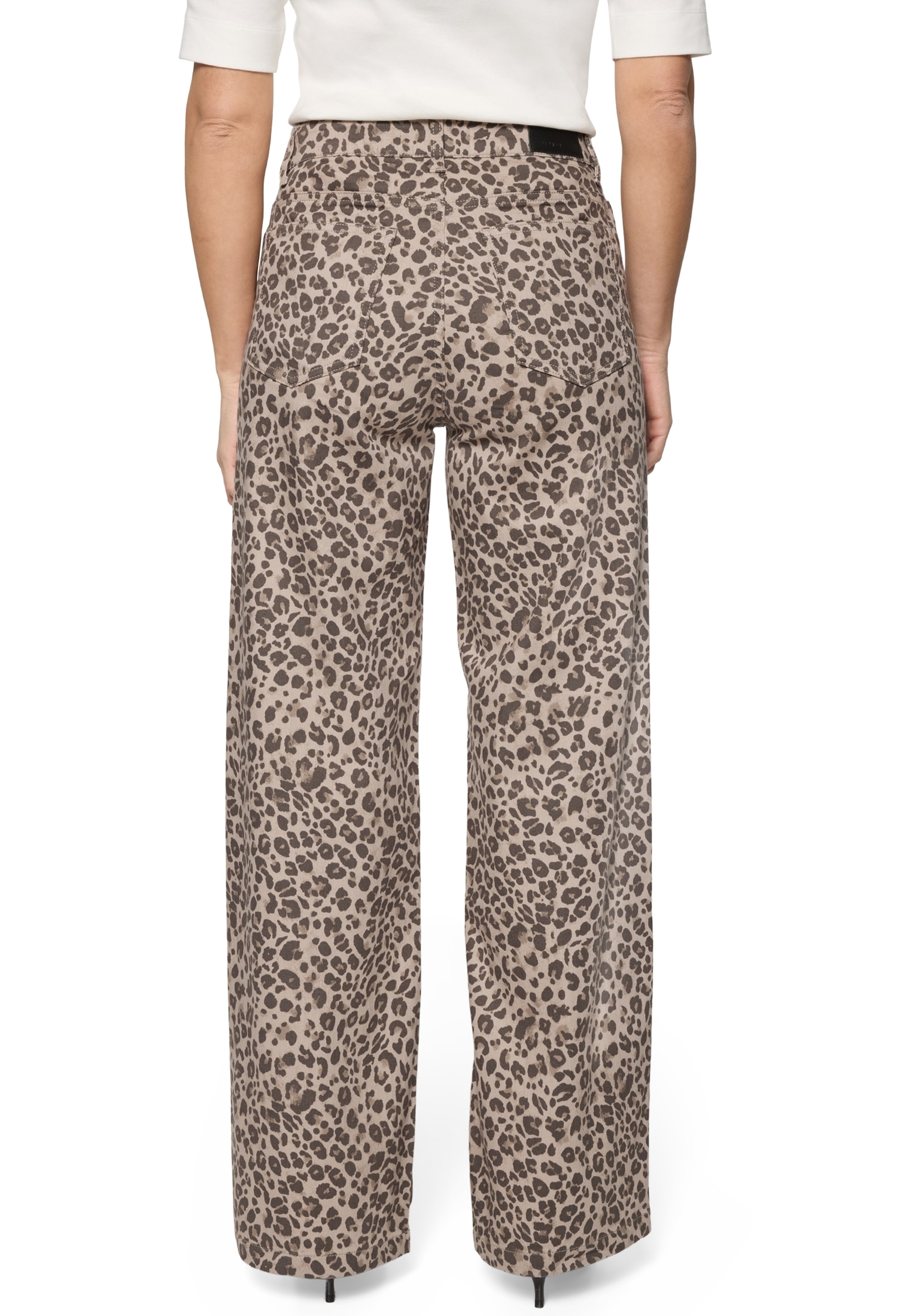Zero Mom-Jeans »Damen mit weitem Bein«
