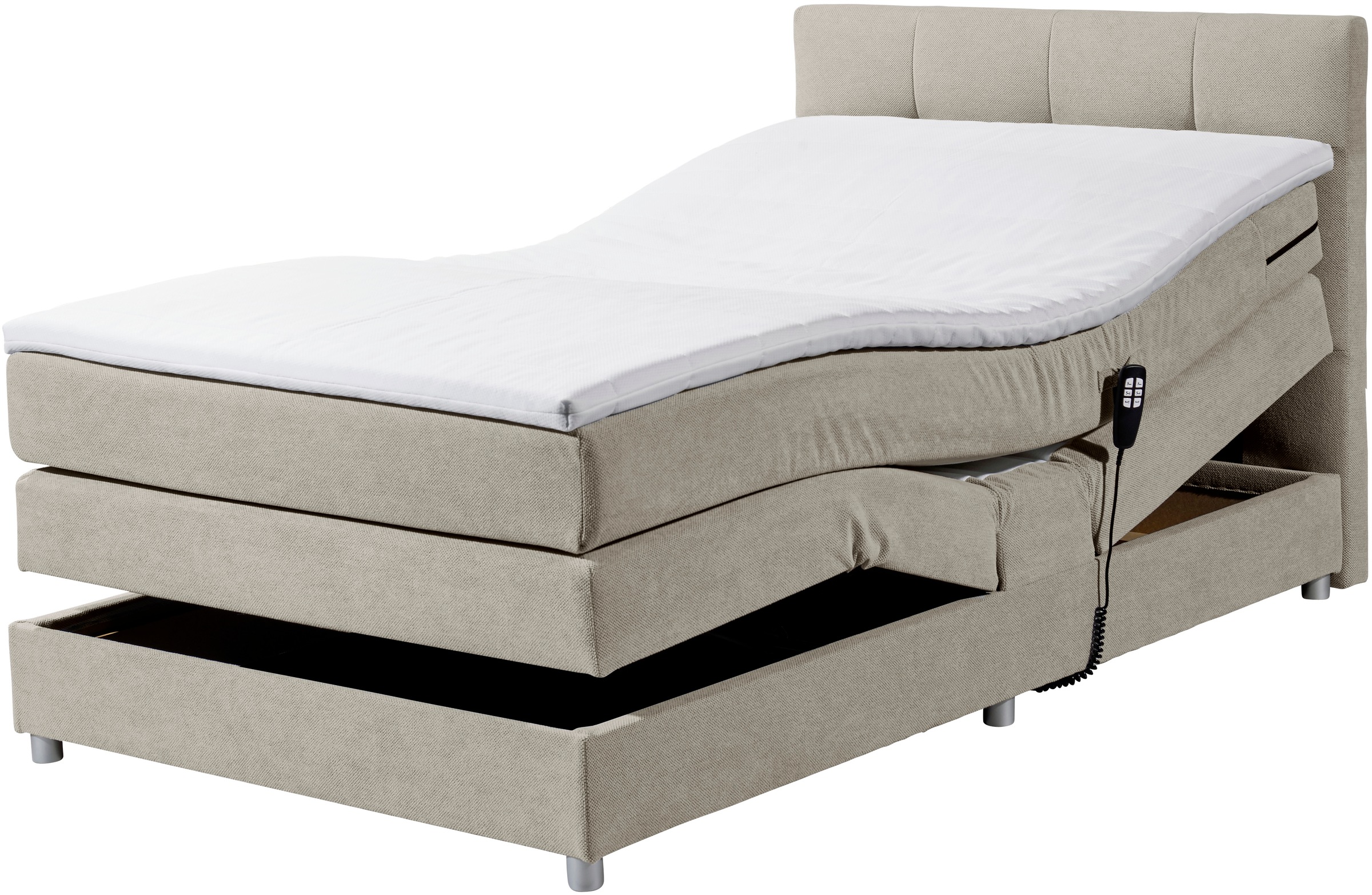 Thumbnail - ED EXCITING DESIGN Boxspringbett "Toulouse B", inkl. Motor