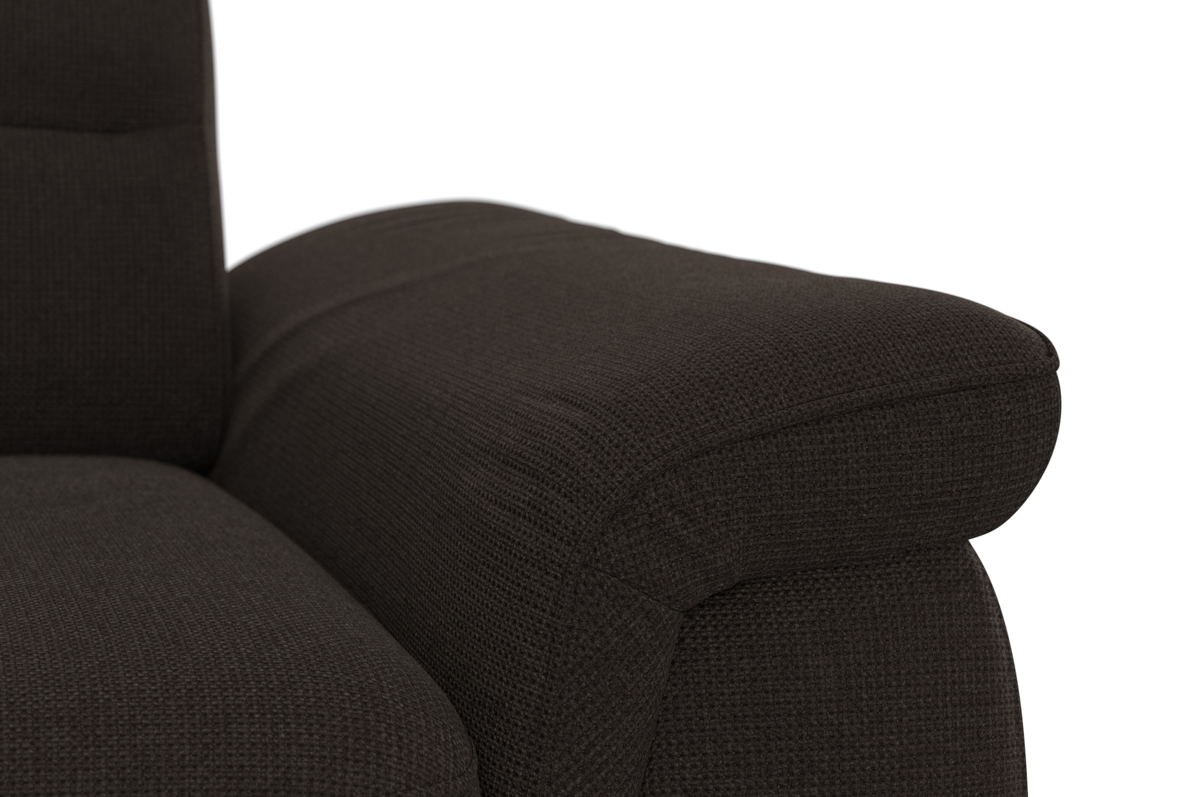 sit&more Ecksofa »Sinatra L-Form«, mit Ottomane, optional mit Kopfteilverstellung und Armteilfunktion