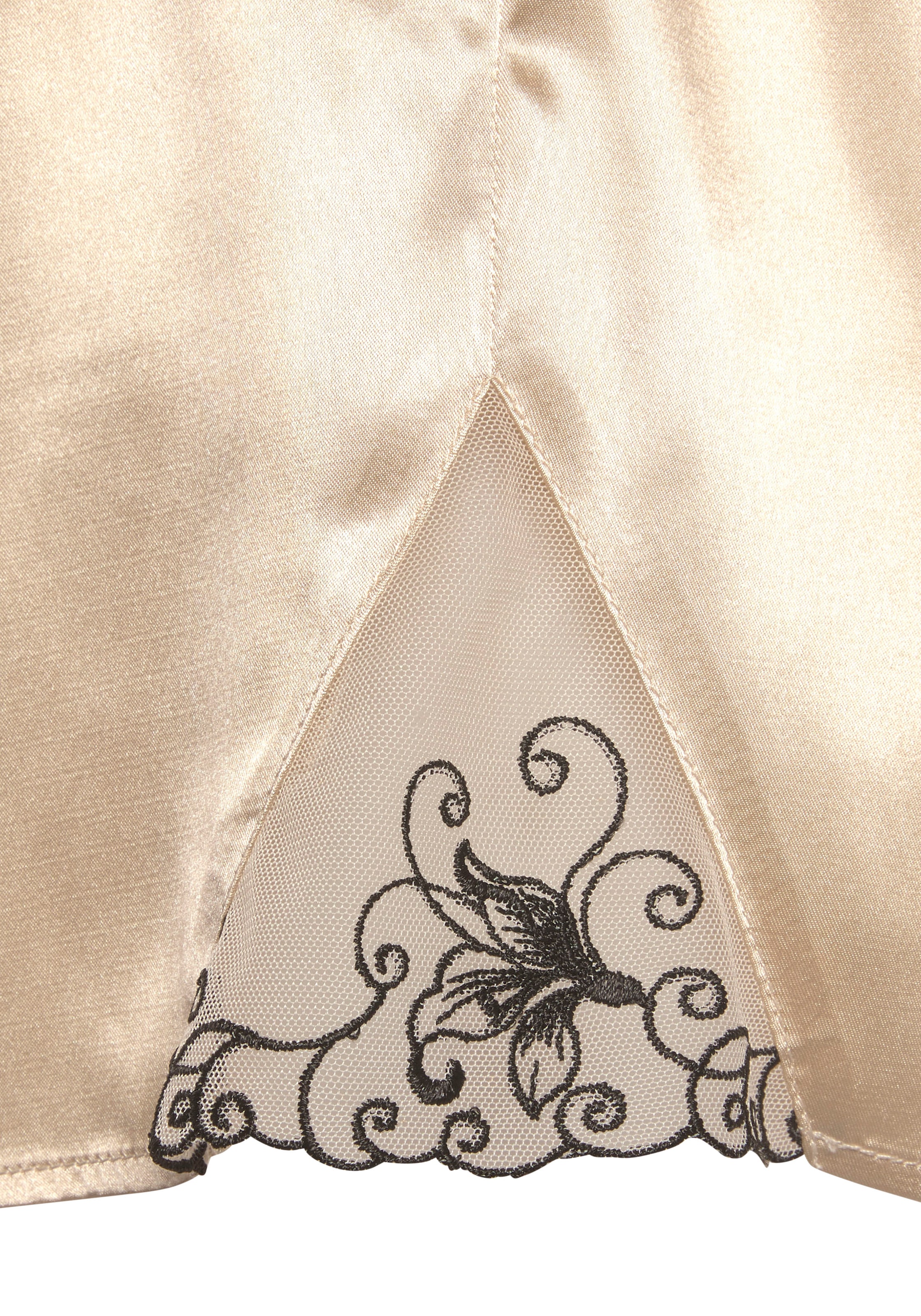 LASCANA 1 Stück, 2 tlg. mit Zierschleife und Spitzeneinsätzen