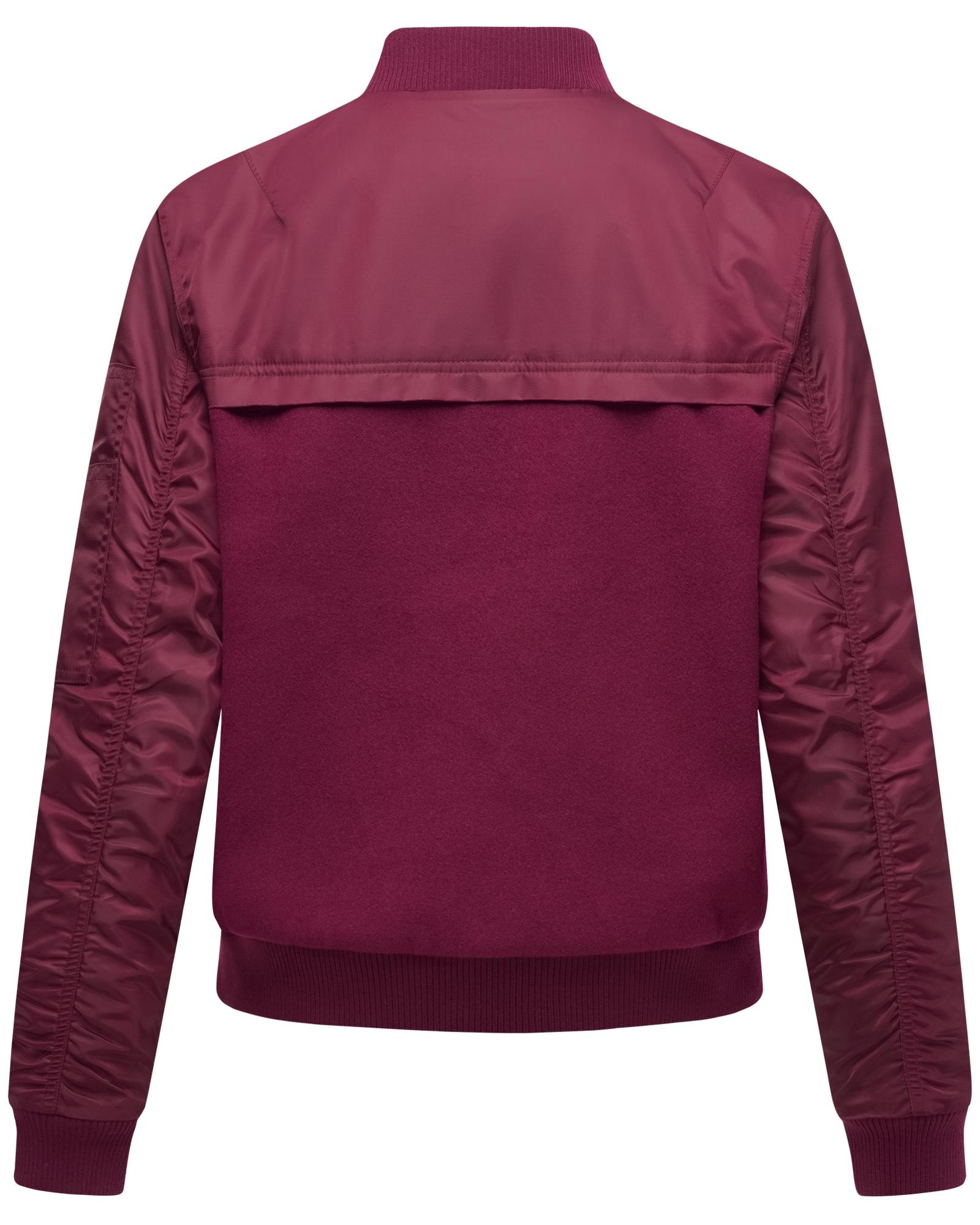 Navahoo Bomberjacke »Willstehaben 14«, ohne Kapuze, angesagte Collegejacke mit Ärmeltasche