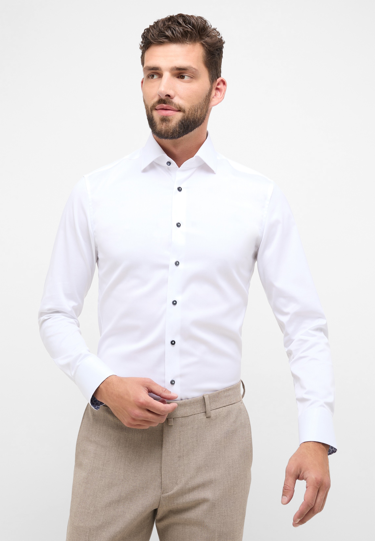 Eterna Langarmhemd "SLIM FIT" günstig online kaufen