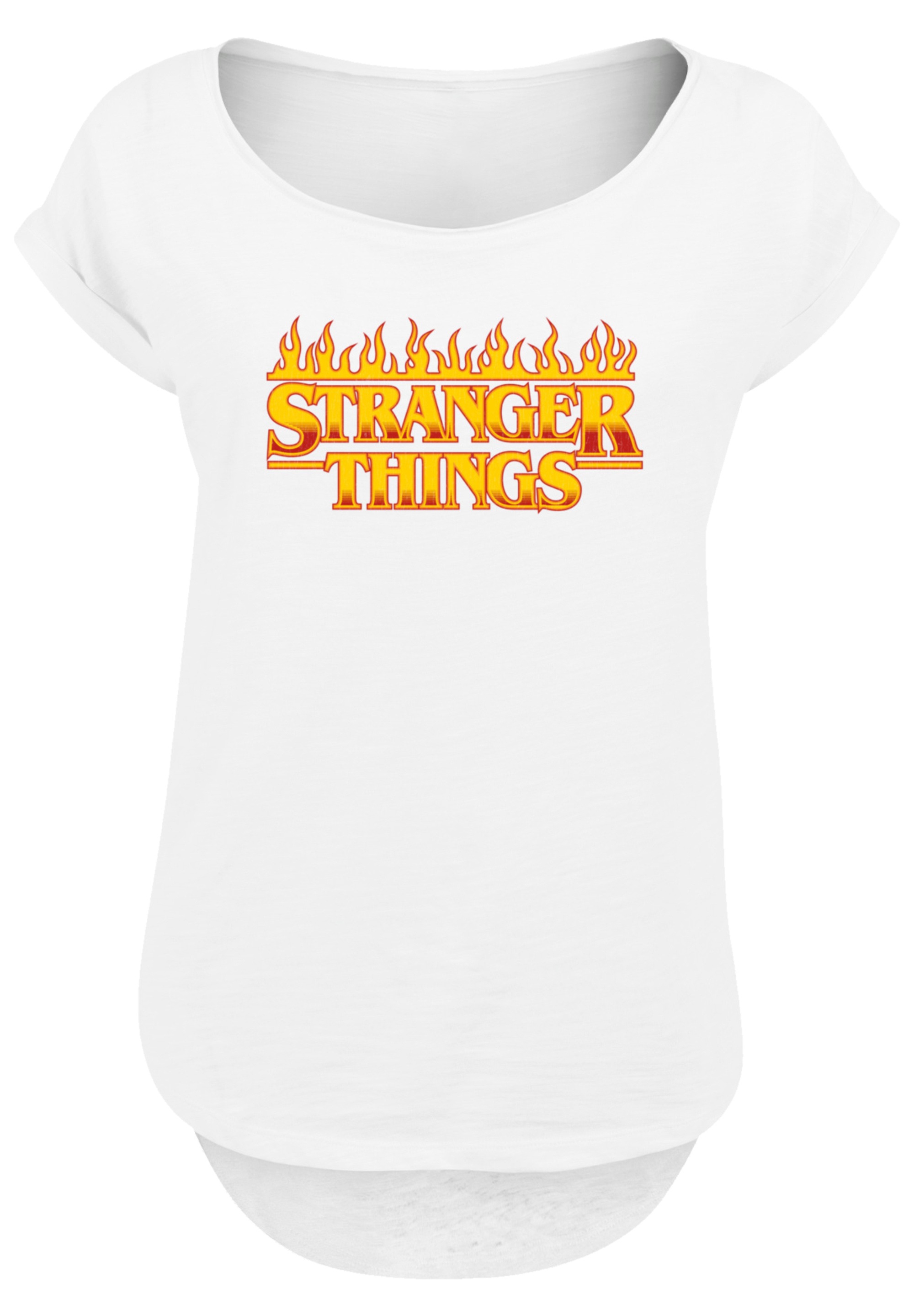 F4NT4STIC T-Shirt »Stranger Things Fire Logo Women Netflix TV Series«, Premium Qualität