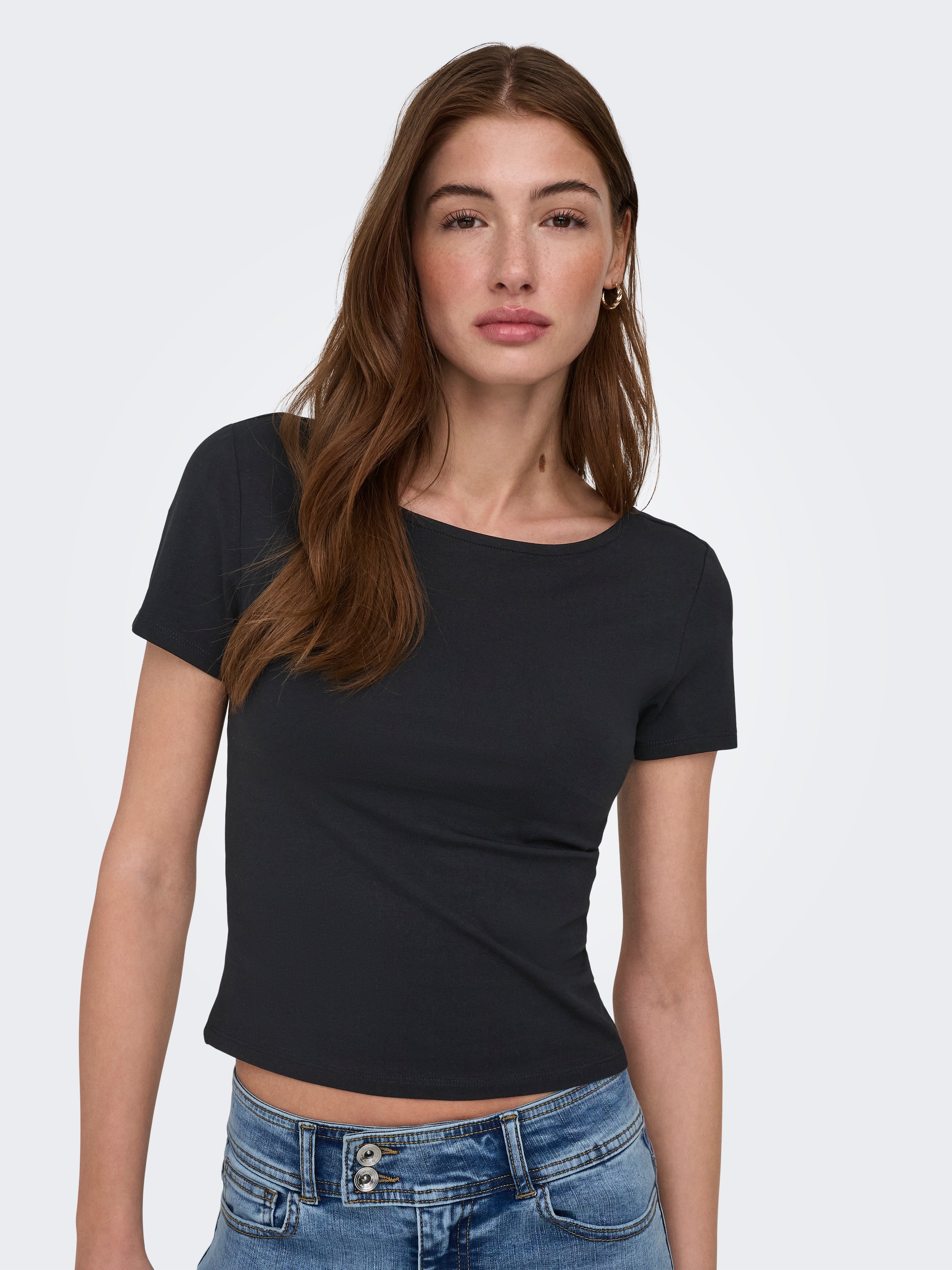 ONLY Kurzarmshirt "ONLSUSAN SHORT S/S 2 PACK TOP CS JRS" Packung, 2er-Pack, günstig online kaufen