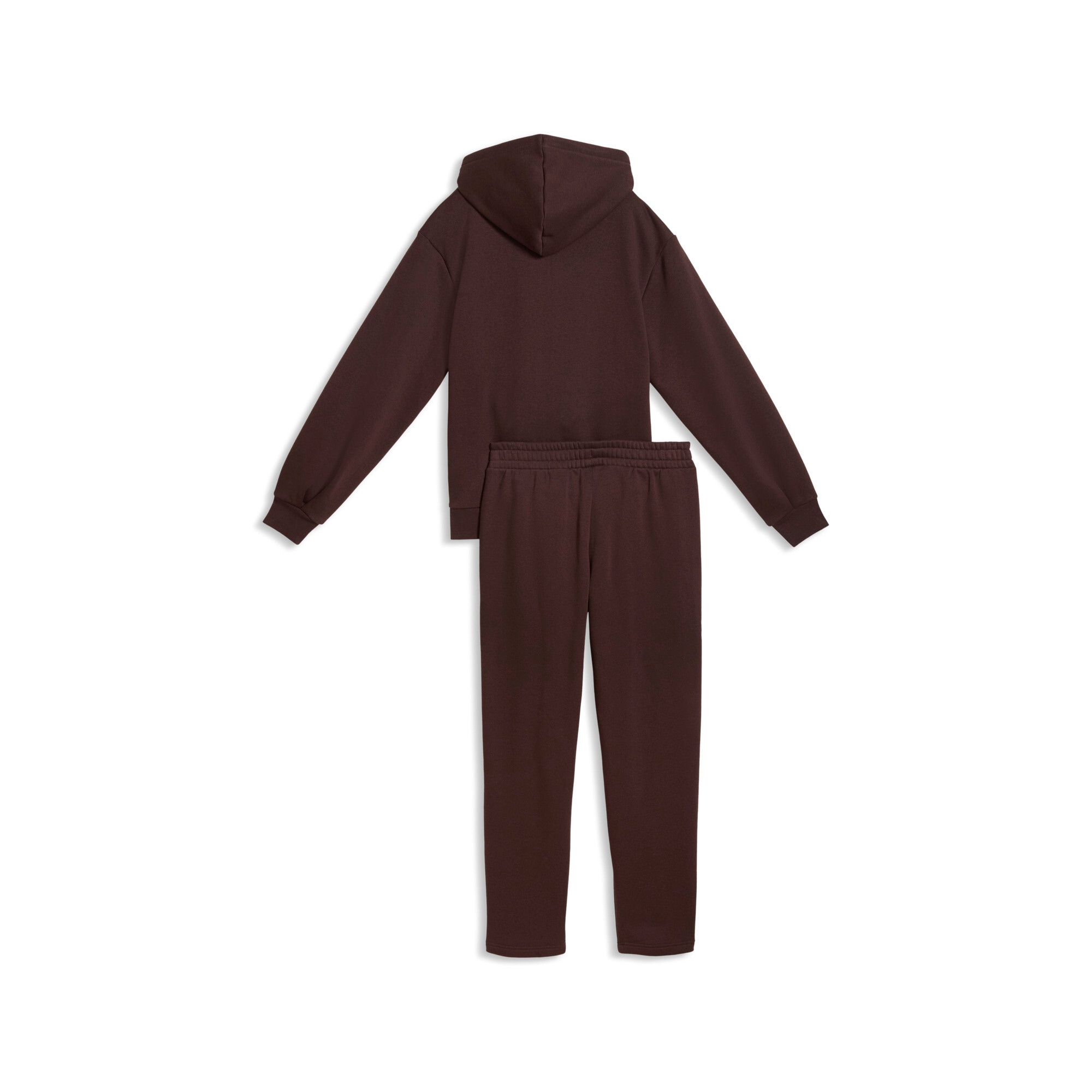 PUMA Trainingsanzug »METALLIC HOODED STANDARD SWEAT SUIT FL OP« 2 mit Kapuze, in weicher Fleece-Qualität
