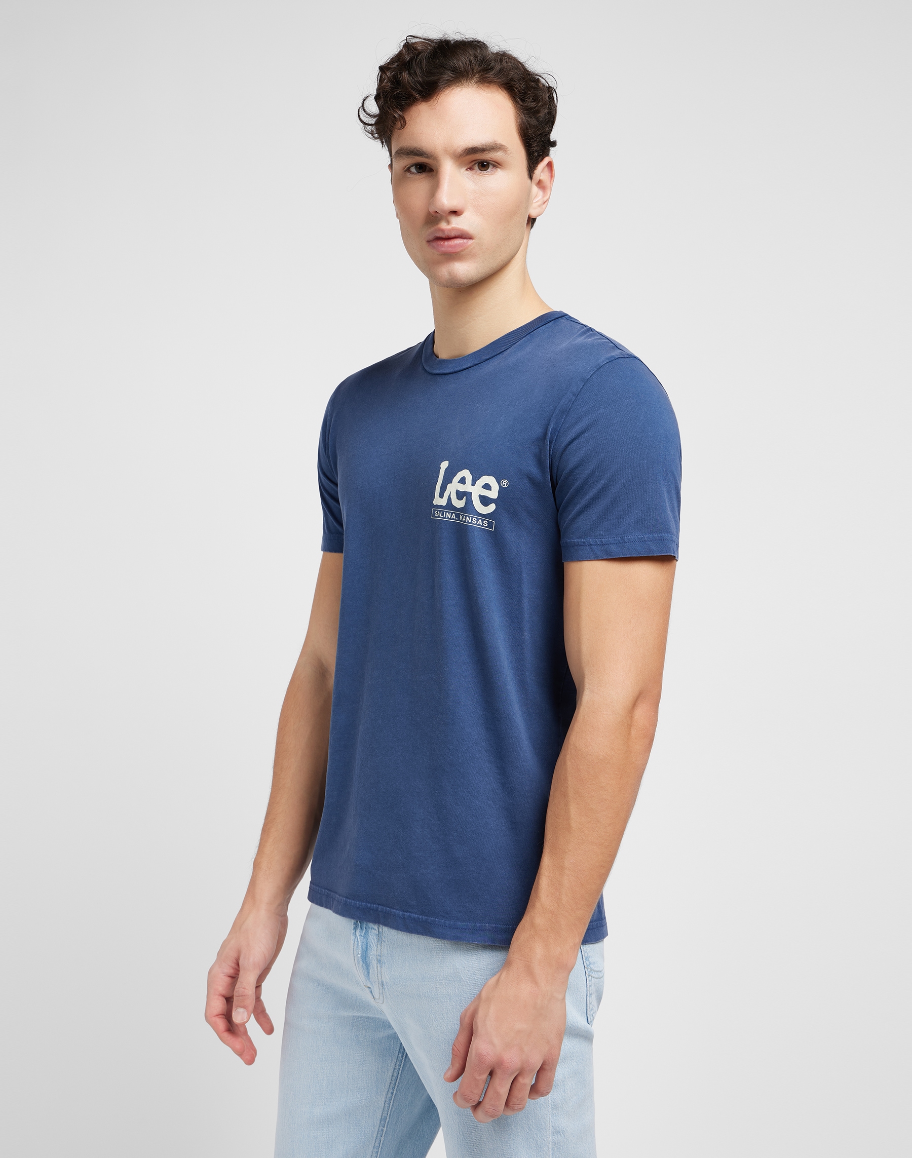 Lee Print-Shirt "TEE", aus reiner Baumwolle
