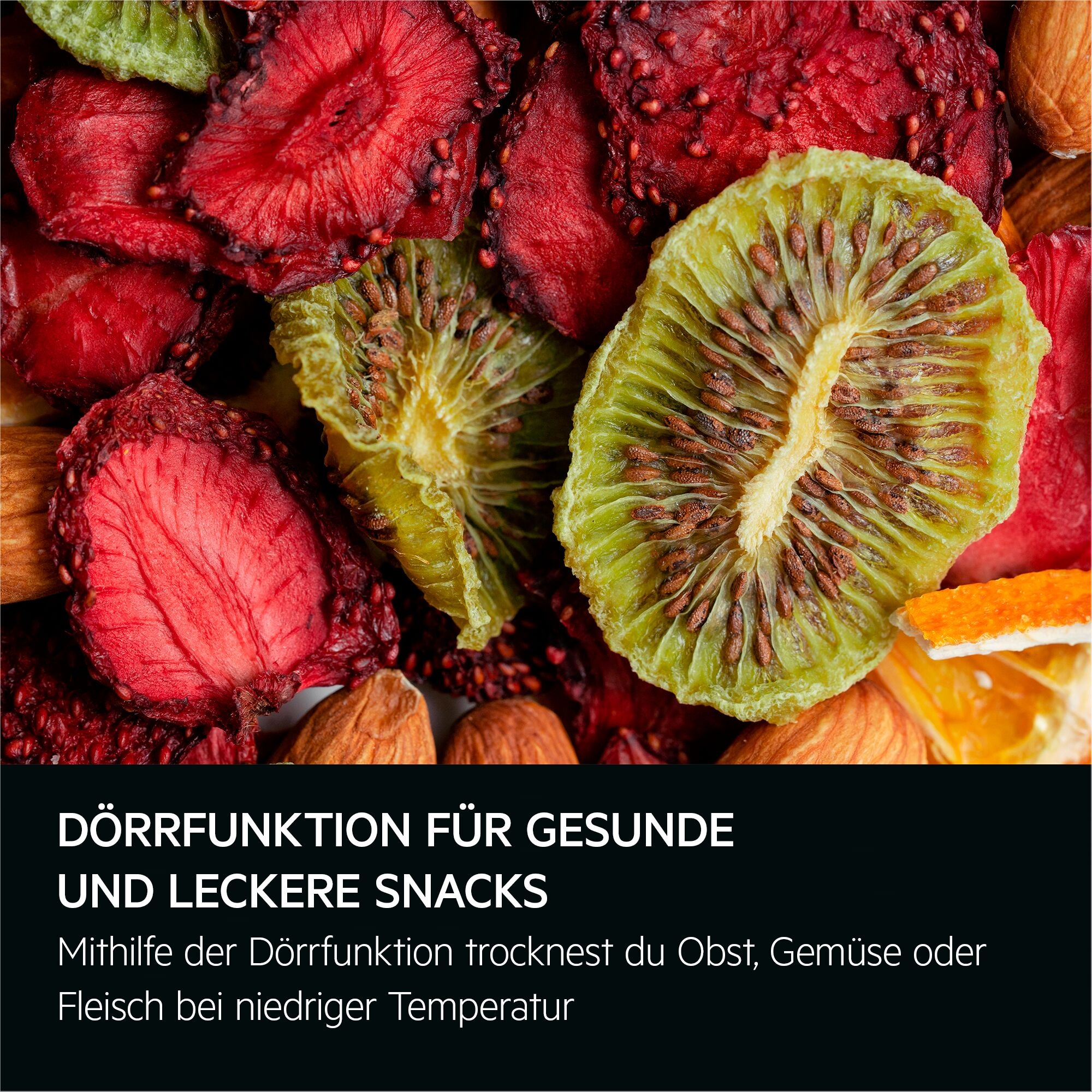 AEG Heißluftfritteuse »8000 (AAF7SB) 10 voreingestellte Funktionen«, 1700 W, Frittieren, Dampfgaren, Backen, Aufwärmen