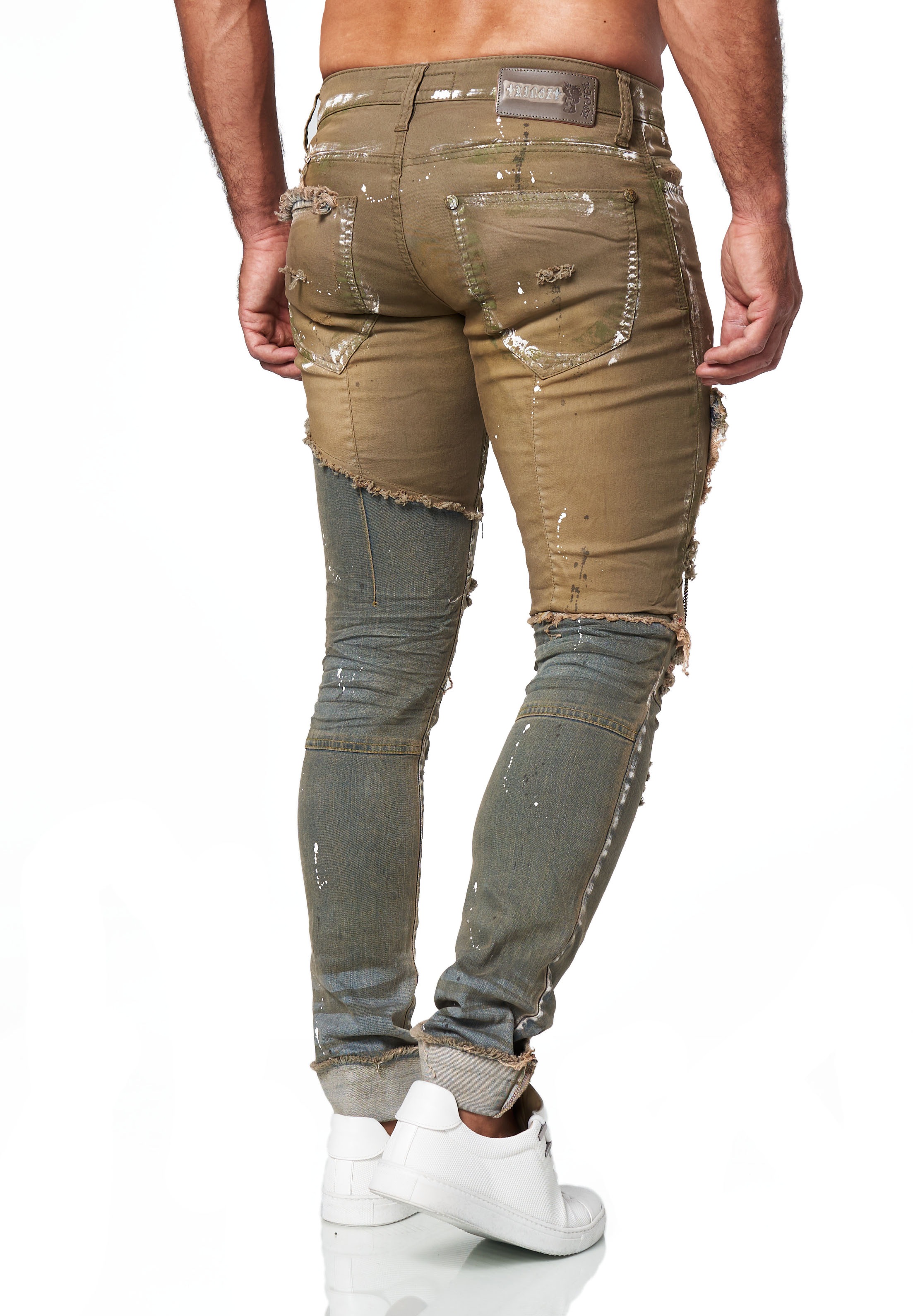 KINGZ Slim-fit-Jeans, in lässigem Design