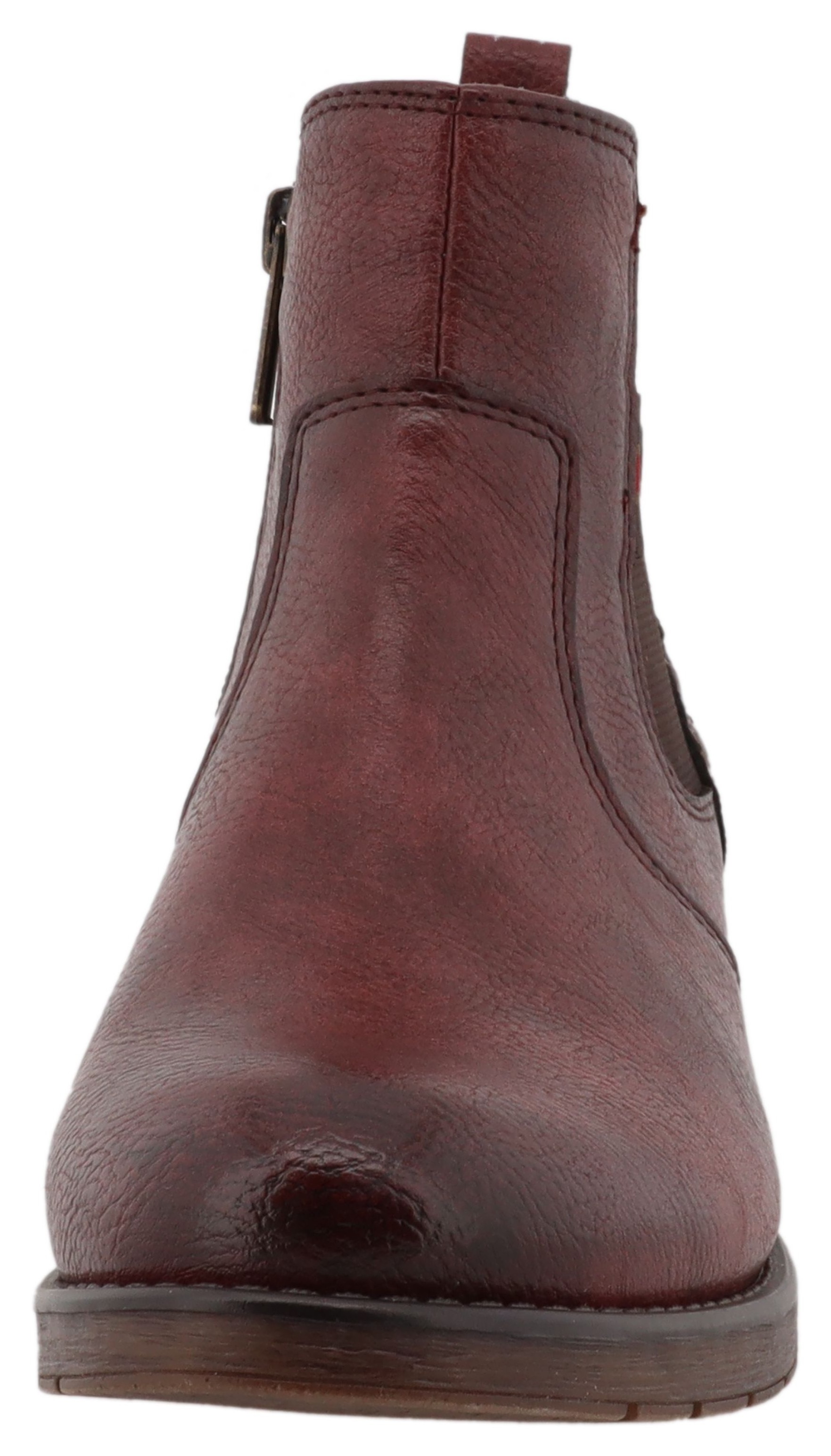 Mustang Women's Chelsea Ankle Boots Burgundy EU 39 3