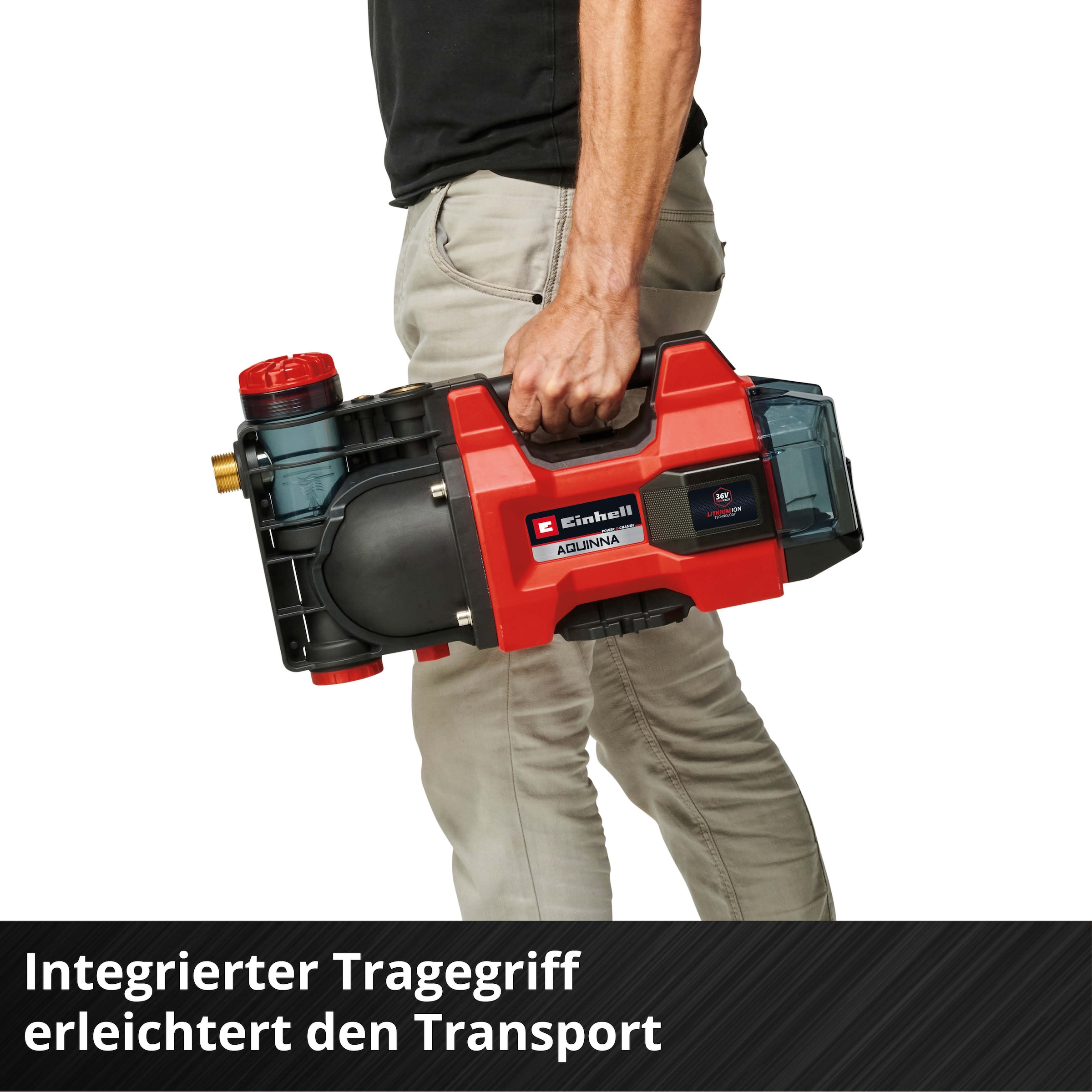 Einhell Akku-Gartenpumpe »AQUINNA 36/34« ohne Akku und Ladegerät