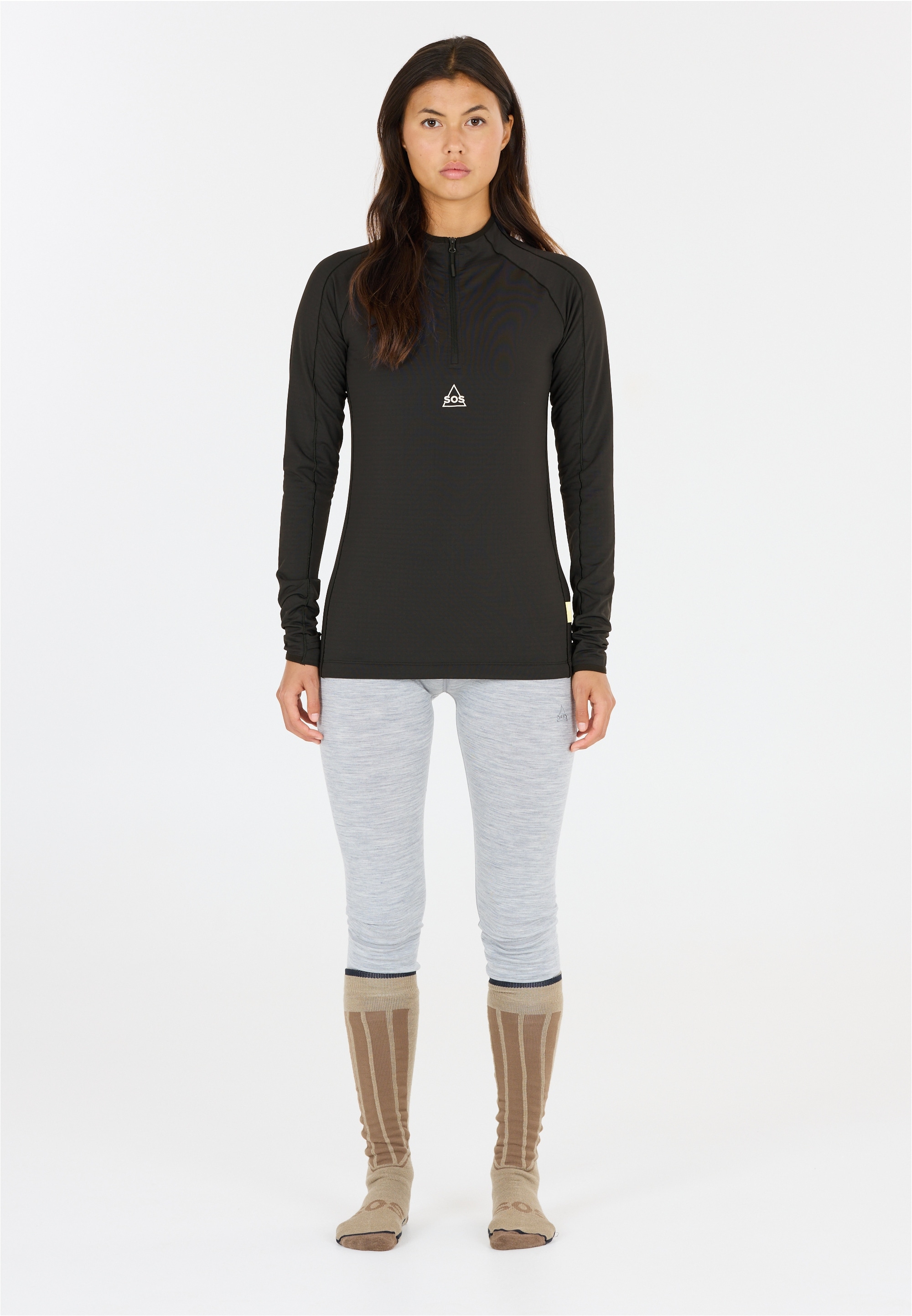 SOS Langarmshirt »Timberline«, Im komfortablen und anliegenden Schnitt