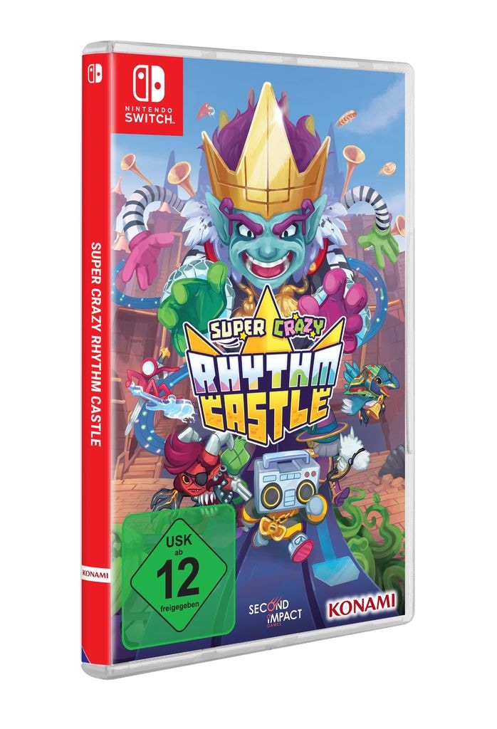 Konami Spielesoftware »Super Crazy Rhythm Castle«, Nintendo Switch