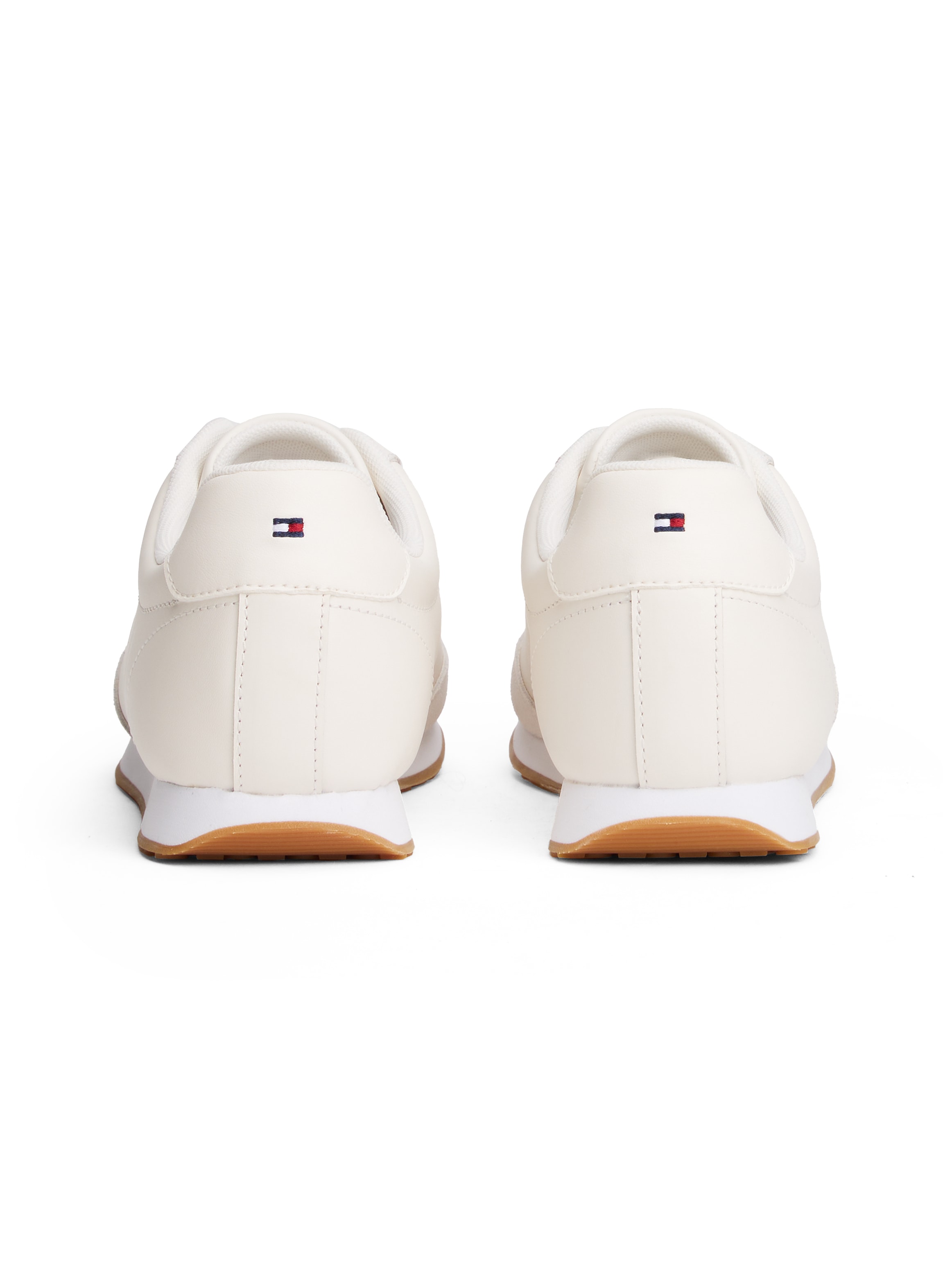 Tommy Hilfiger Sneaker »HERITAGE FASHION RUNNER MIX MAT«, Freizeitschuh, Halbschuh, Schnürer mit seitlichem Logoschriftzug