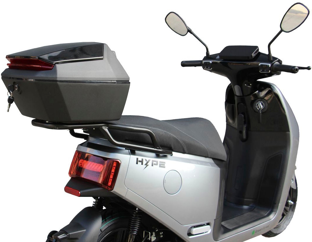 auf Inkl. | Topcase«, GreenStreet inkl. BAUR 3000 »HYPE Raten Topcase 85 W E-Motorroller km/h