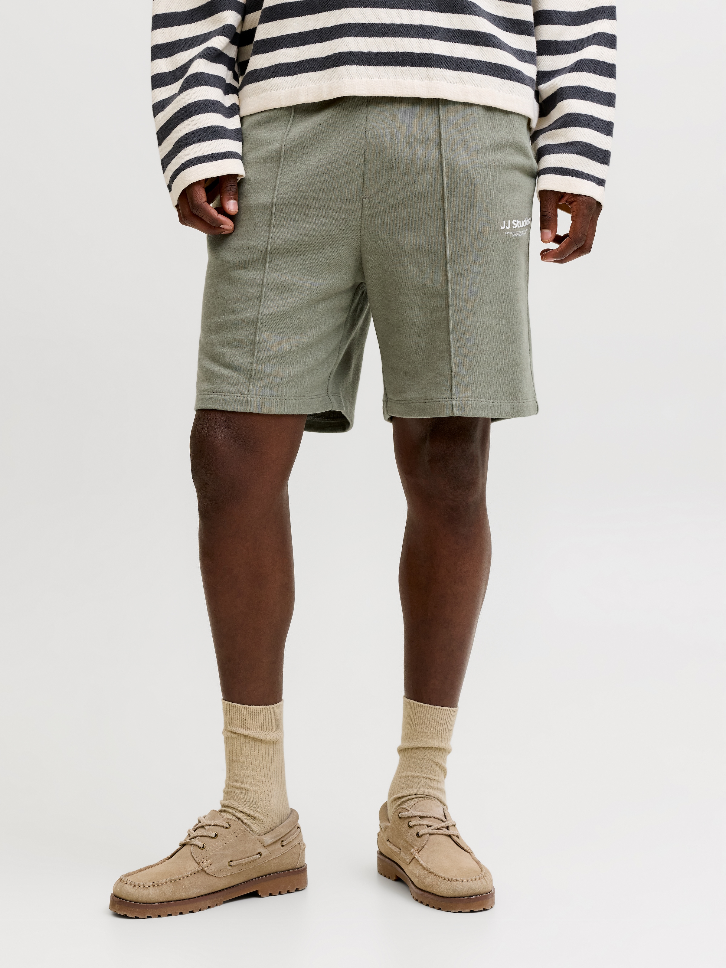 Jack & Jones Sweatshorts "JPSTKANE SOHO SWEAT SHORTS MID SN" Baumwollmischu günstig online kaufen