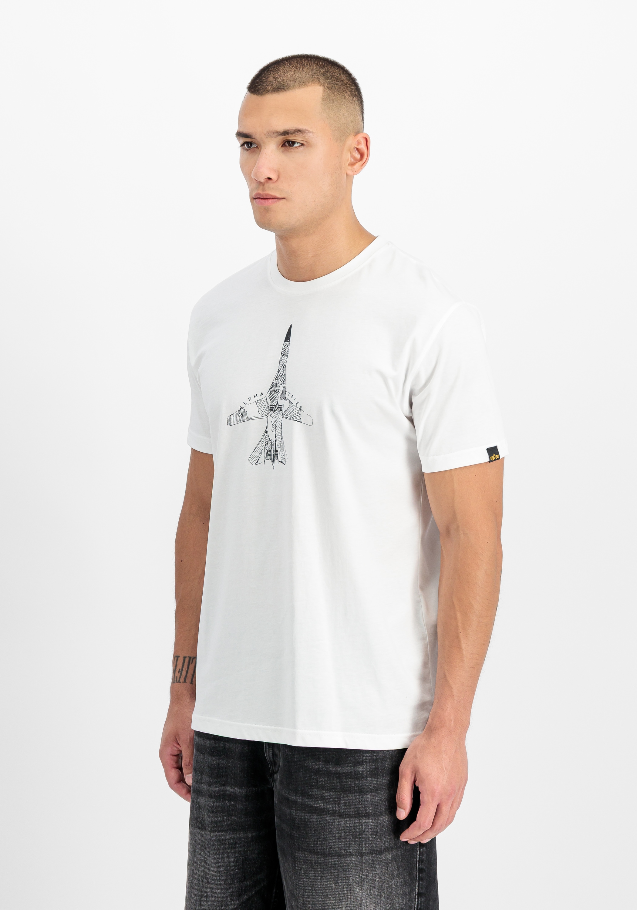 Alpha Industries "Air Force Sketch T-Shirt"