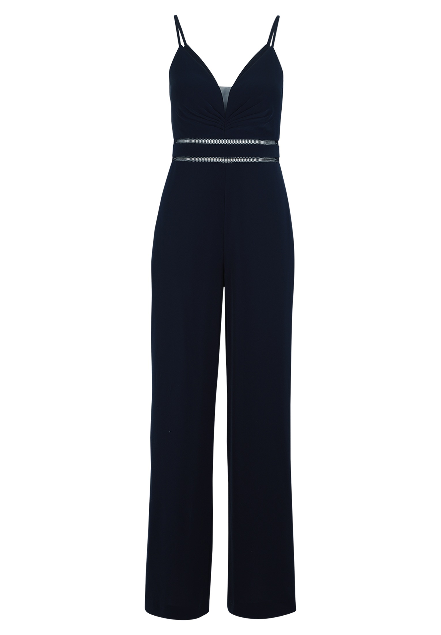 Vera Mont Overall "Damen Jumpsuit mit Cut-Outs", 1 Stk. Aufgesteppte Bänder günstig online kaufen