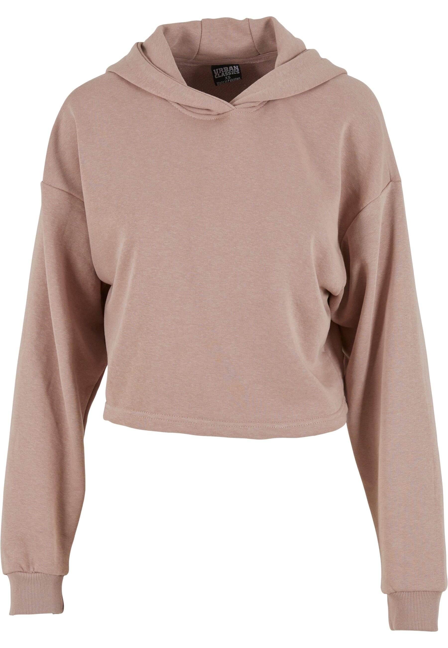 Kapuzenpullover »Urban Classics Damen Ladies Oversized Cropped Light Terry Hoodie«