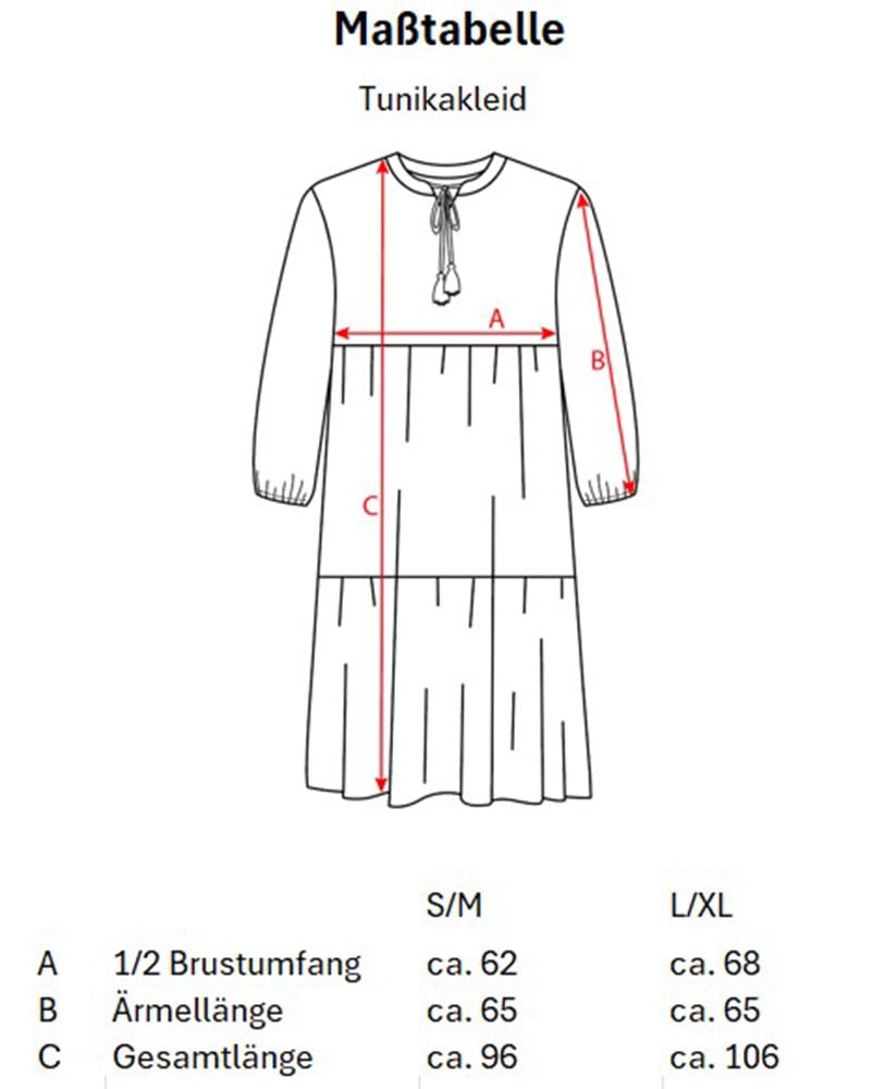 Zwillingsherz Tunikakleid