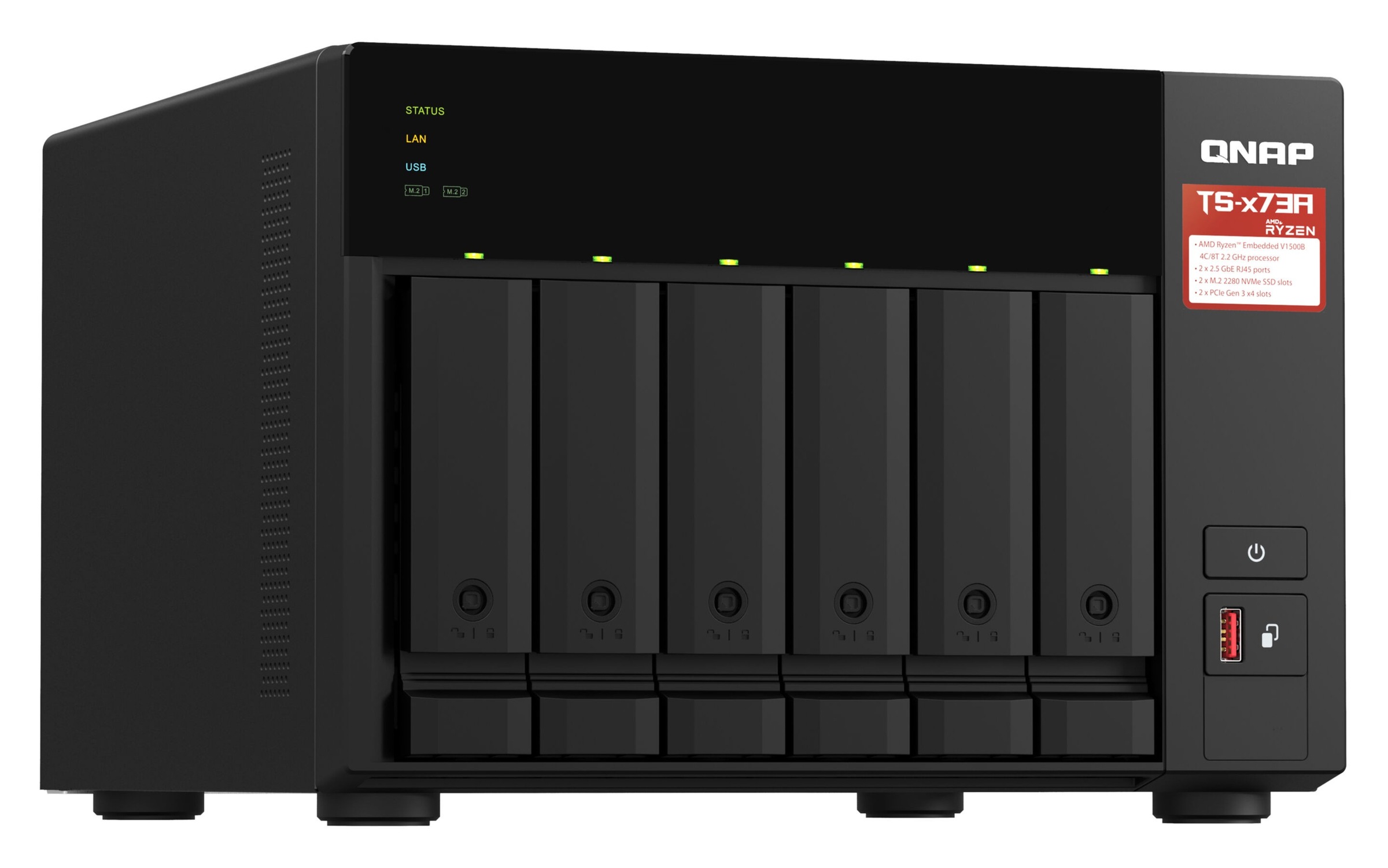 QNAP NAS-Server »TS-673A«