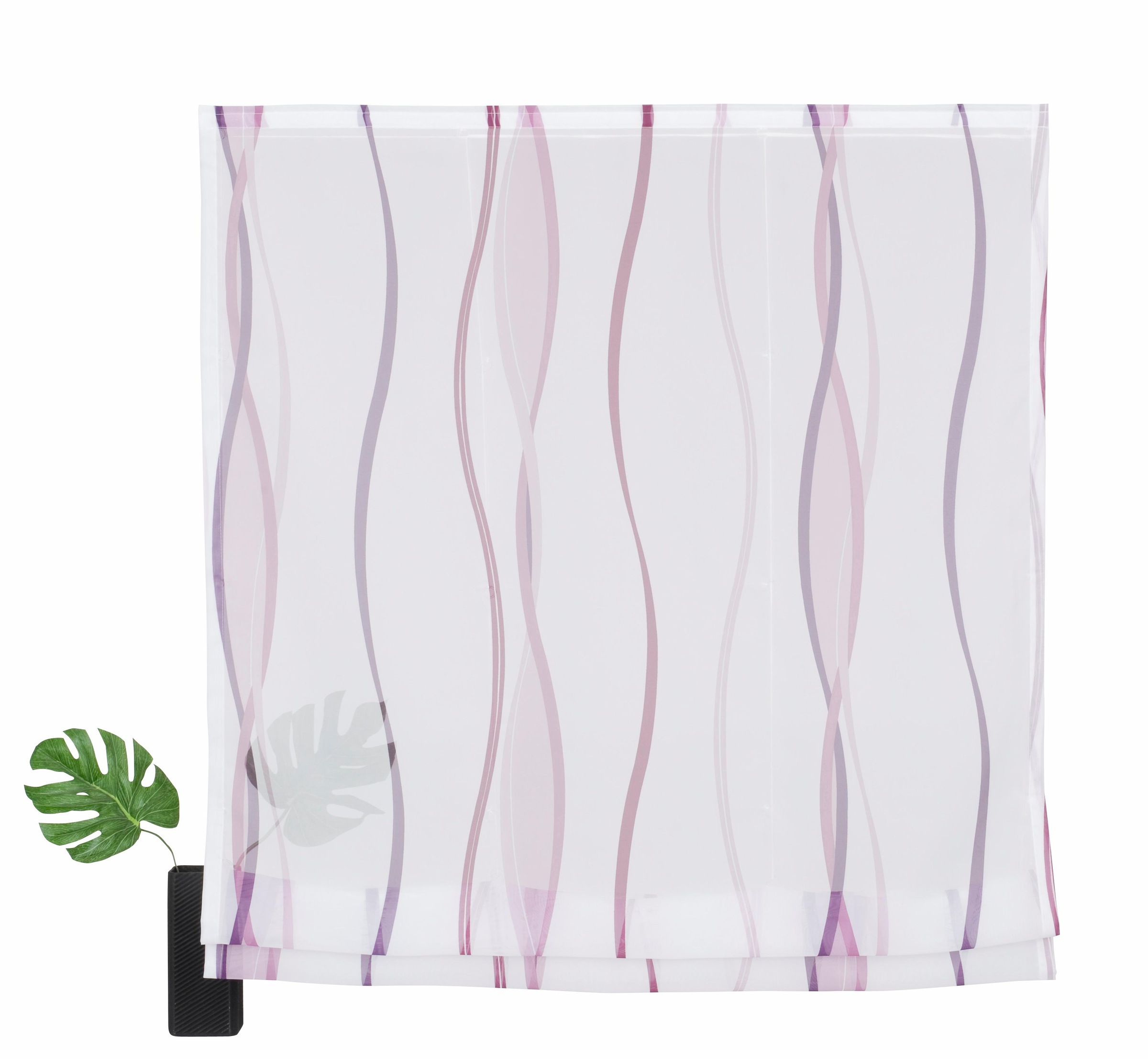 OTTO home Raffrollo "Dimona" mit Klettschiene Transparent, Voile, Polyester günstig online kaufen