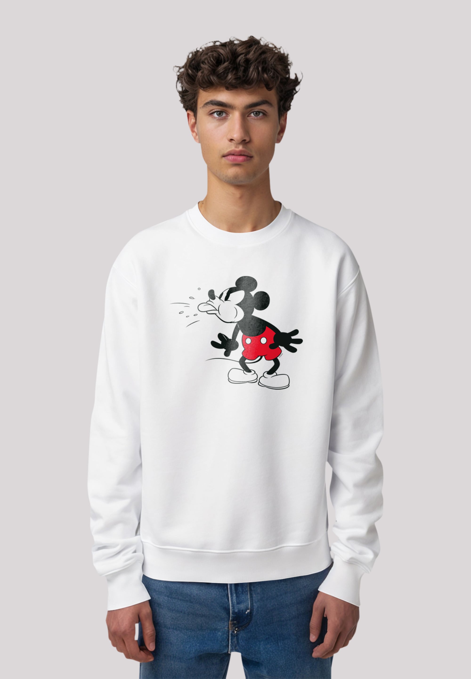 F4NT4STIC Sweatshirt "Disney Micky Maus Vintage Retro Zeichentrick", Premiu günstig online kaufen