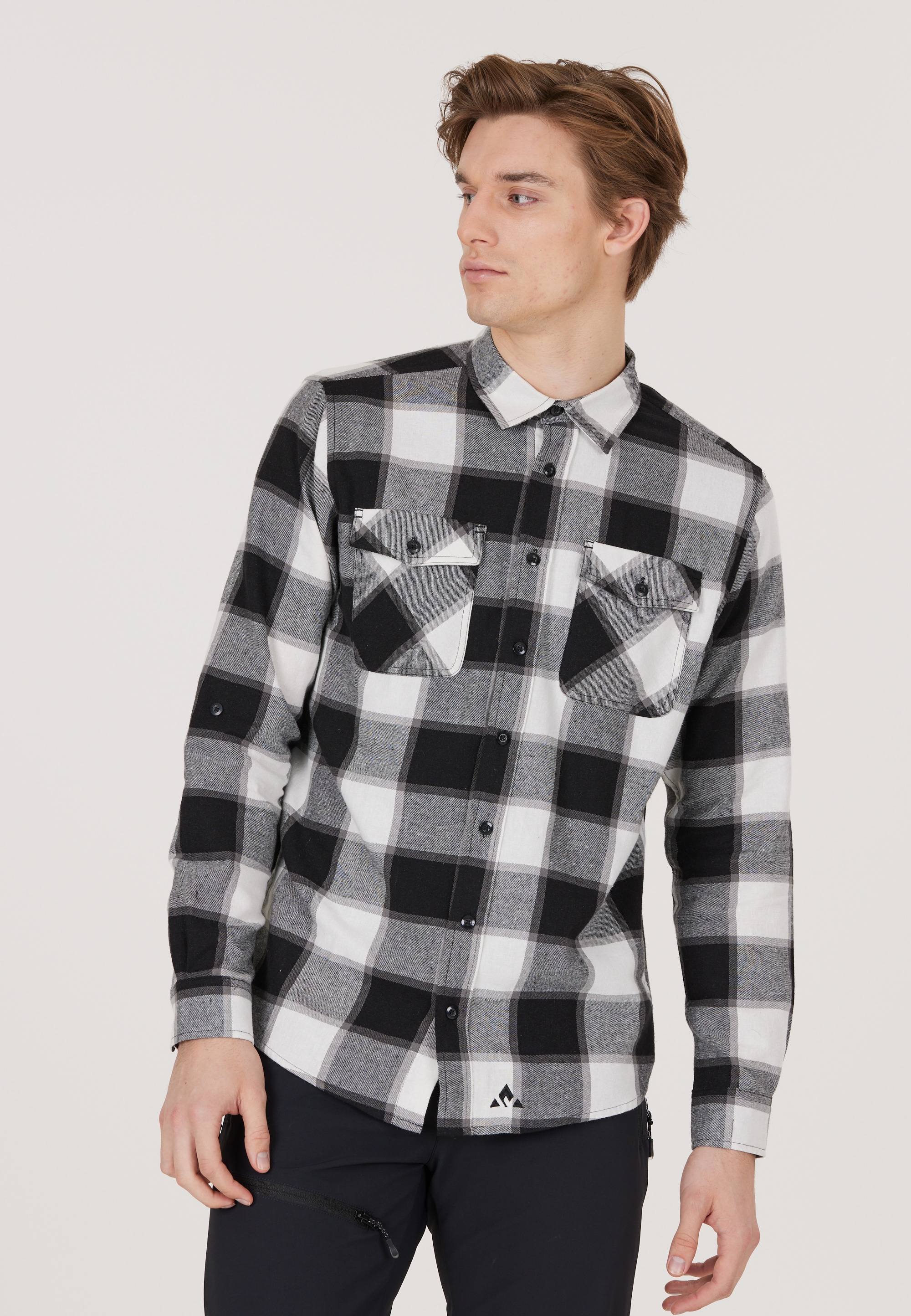 WHISTLER Fleeceshirt »Caspar«, aus weichem Baumwollmaterial