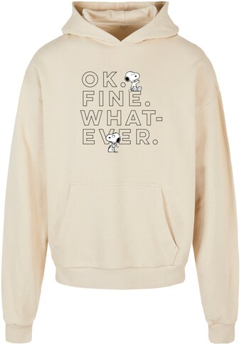 Kapuzensweatshirt »Merchcode Herren Peanuts - Ok Fine Whatever Ultra Heavy Hoody«, (1...