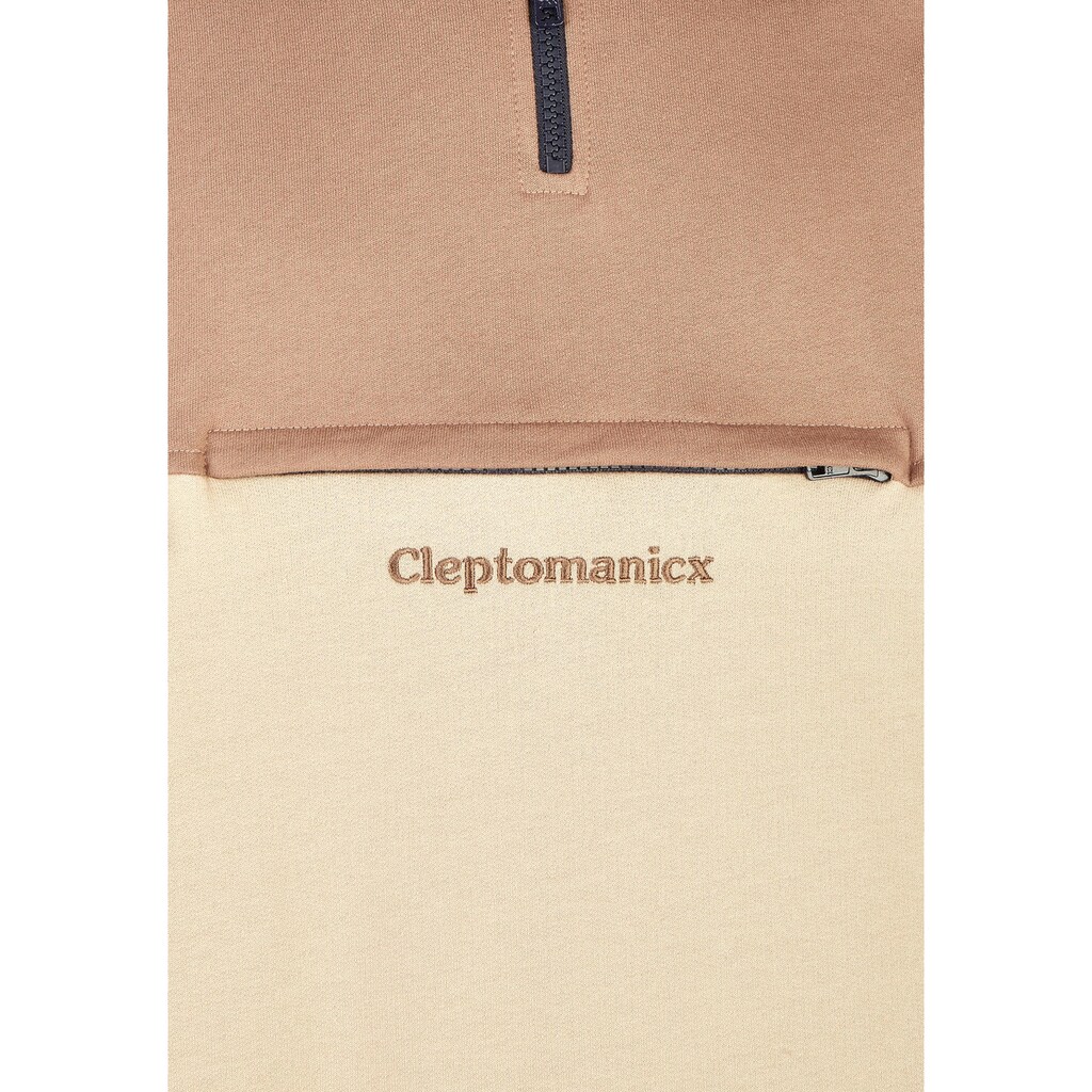 Cleptomanicx Kapuzensweatshirt »Hooded Block«