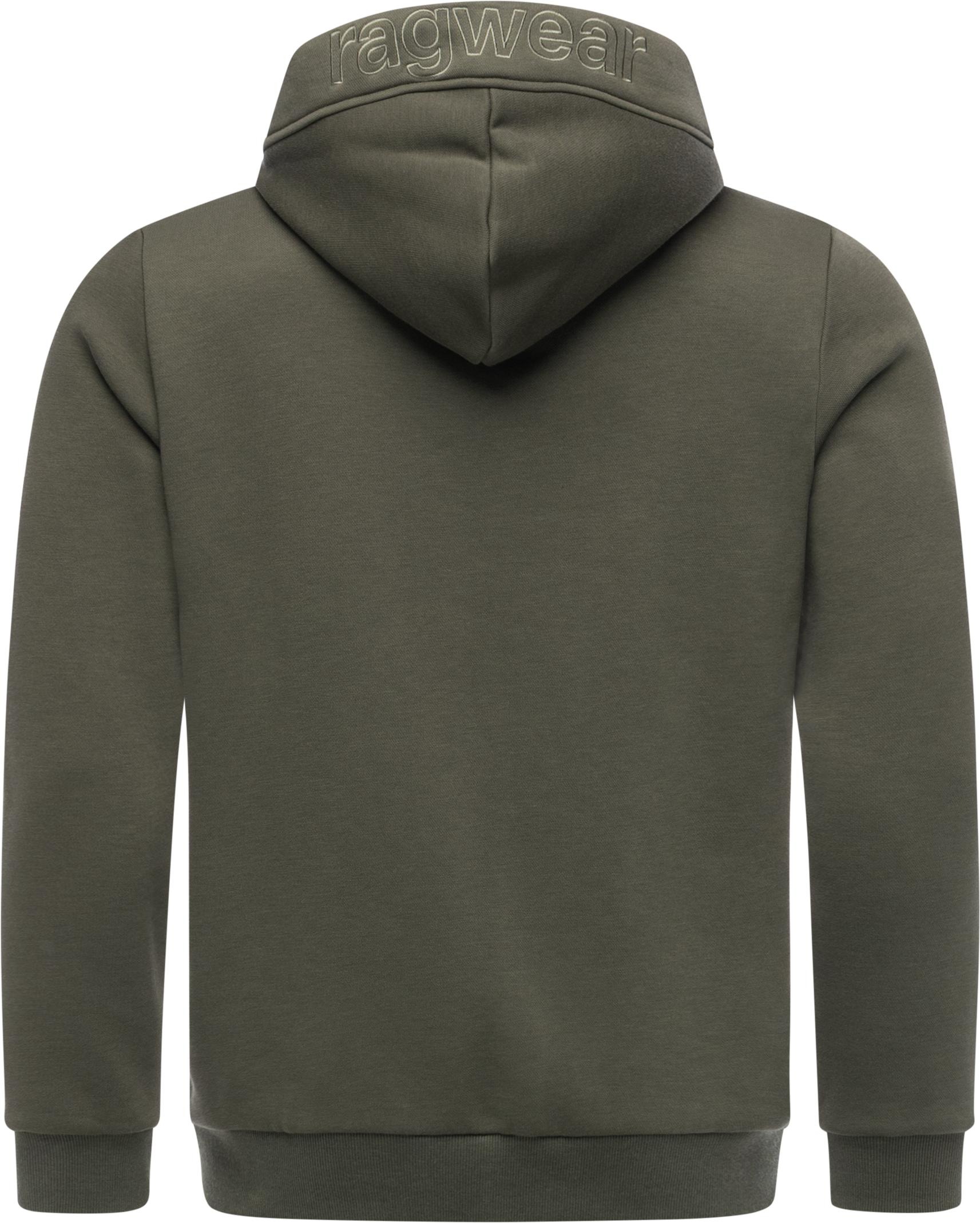 Ragwear Sweatjacke »Wernons« Weiche Herren Alltagsjacke mit verstellbarer Kapuze