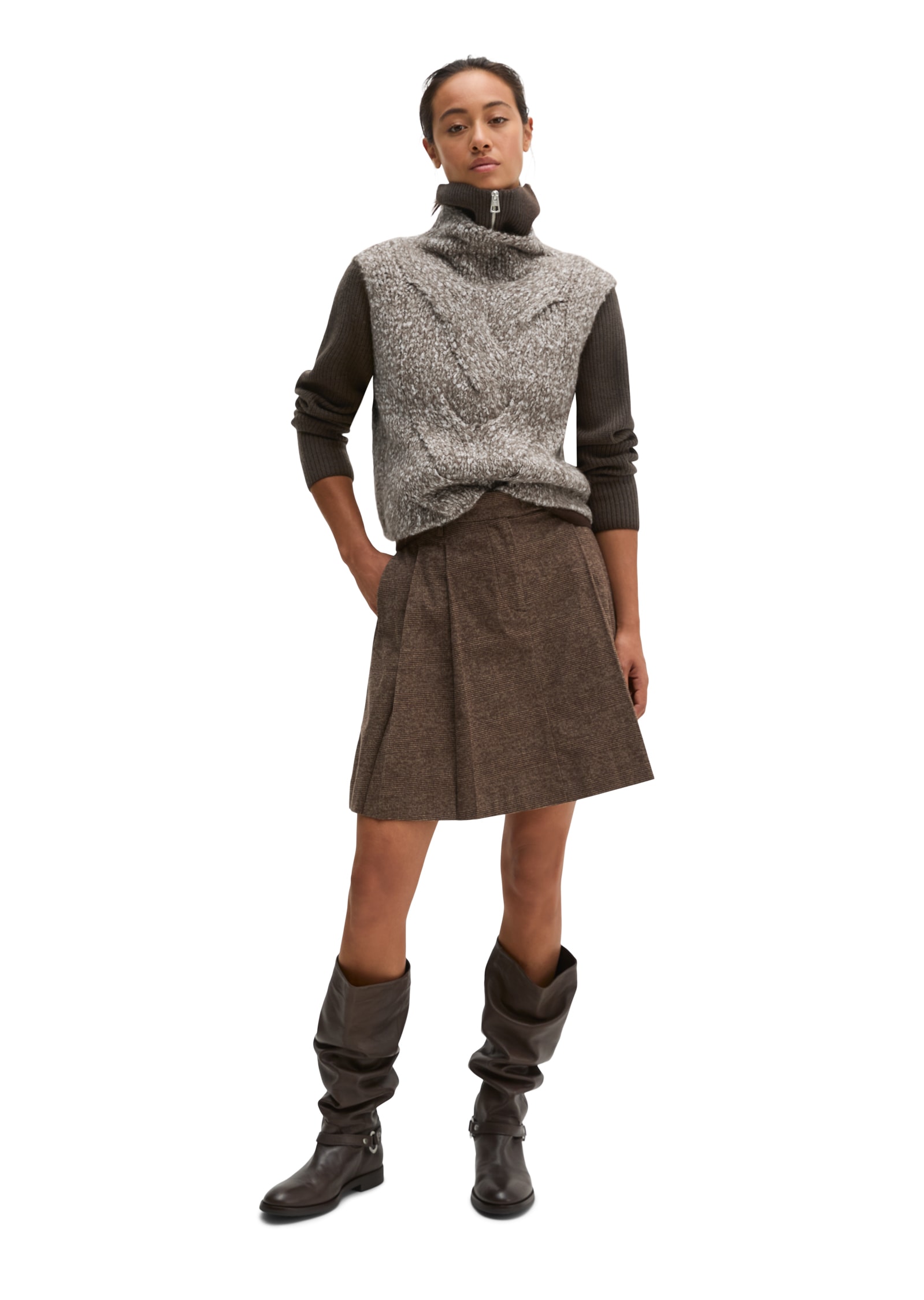 Marc O'Polo Strickpullover »aus softem Alpakawolle-Mix«