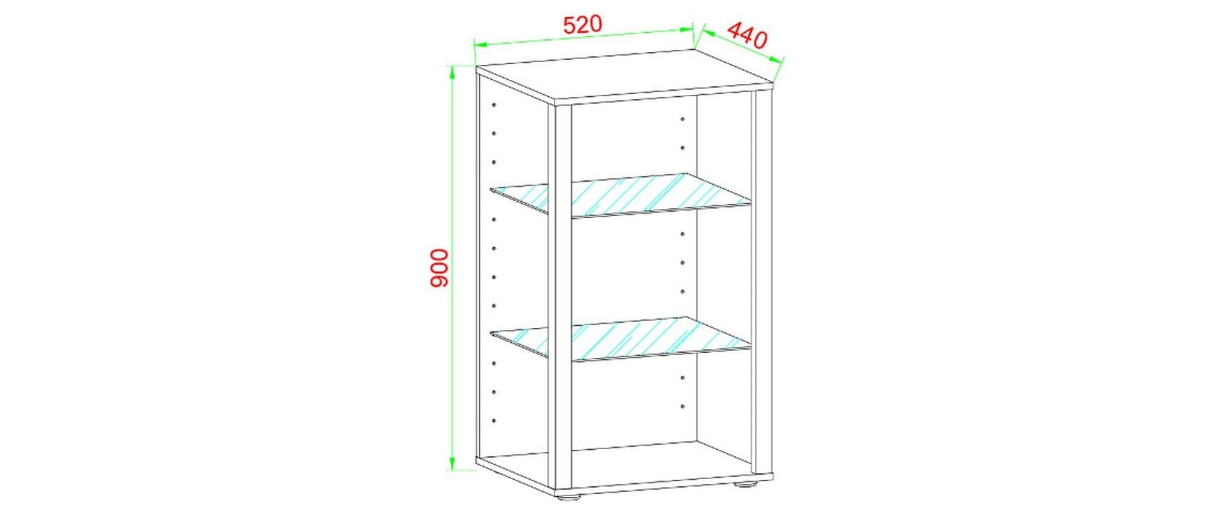 Vcm Weiss Vitrine + Buffetschrank, Glasol (52 X 44 X 90 Cm) - Image 7