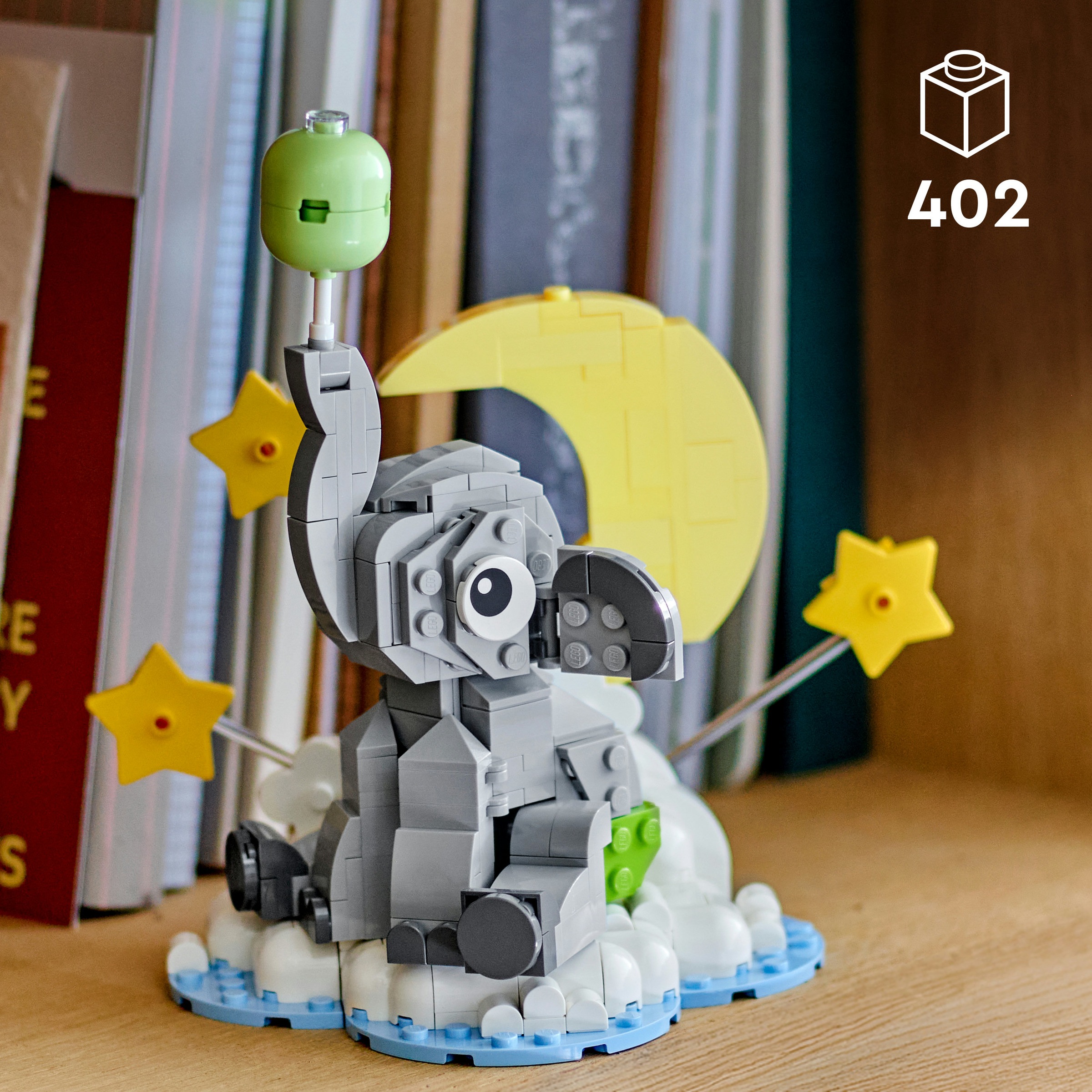 LEGO® Konstruktionsspielsteine »Schwebender Baby-Elefant (40814), LEGO Iconic« Made in Europe